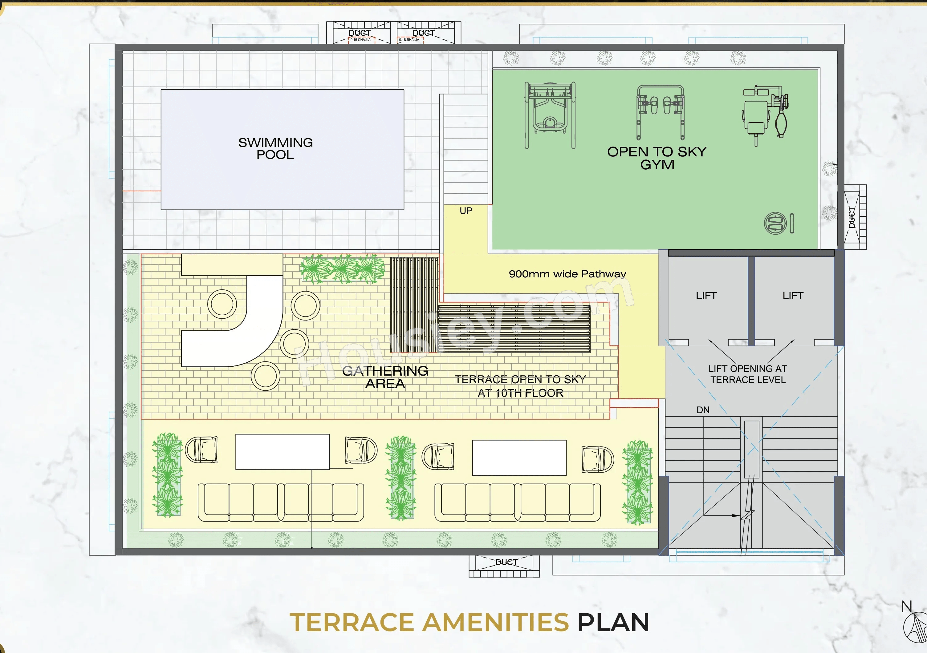 Modirealty Ashoka Floor plan 1
