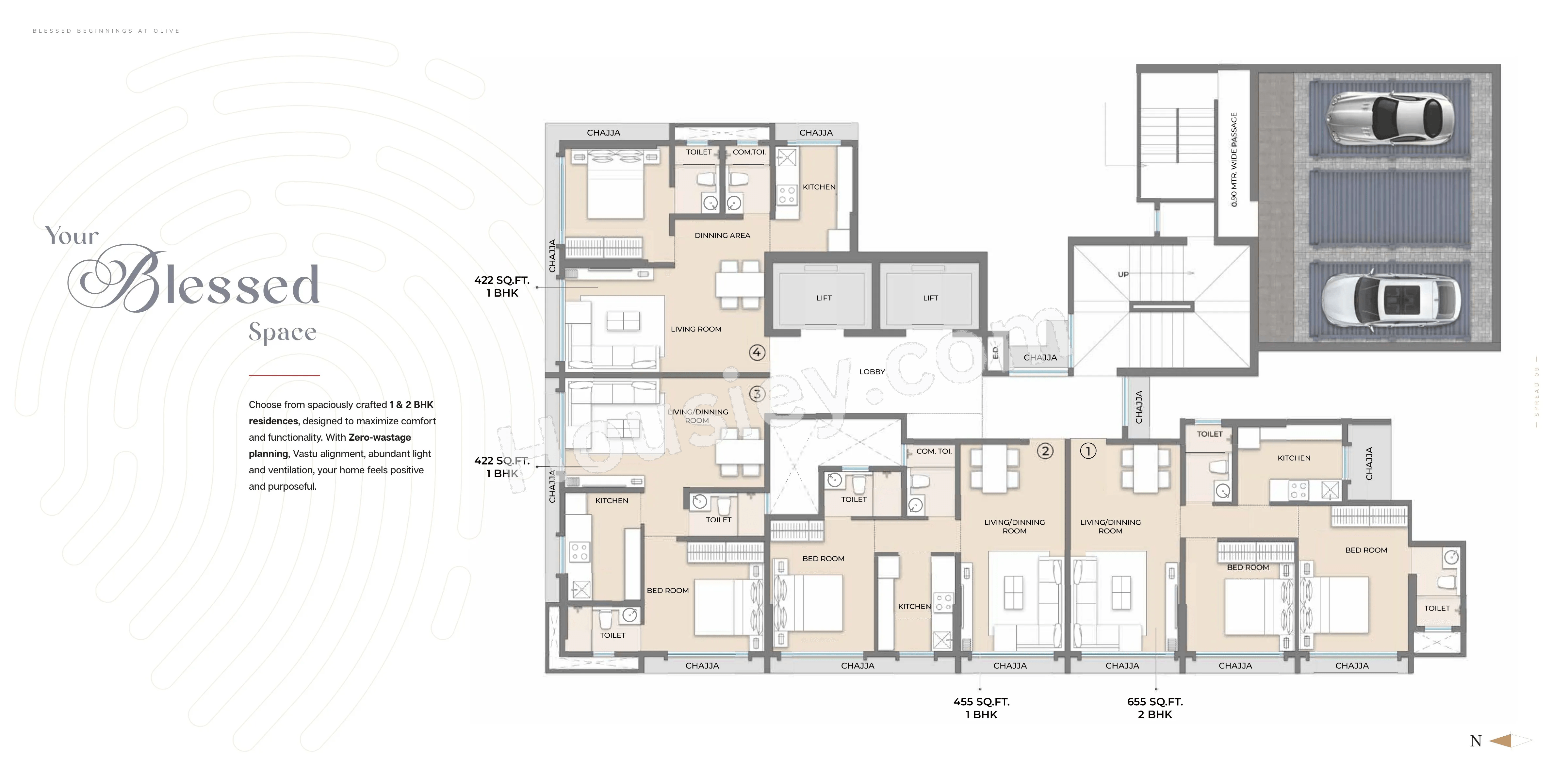 Modirealty Olive Floor plan 4