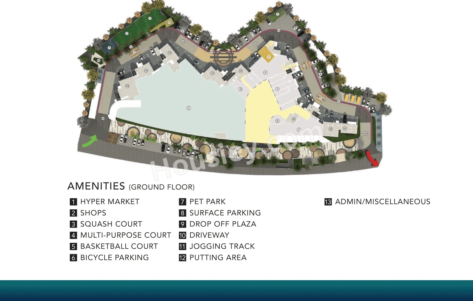 Monarch Aqua Floor plan 2