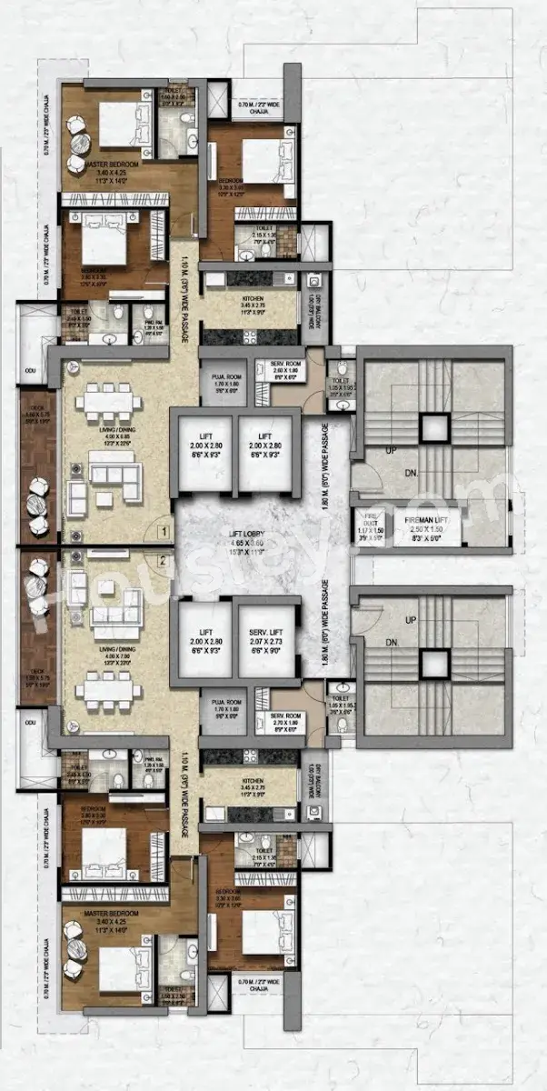 Moraj Opulence Floor Plan