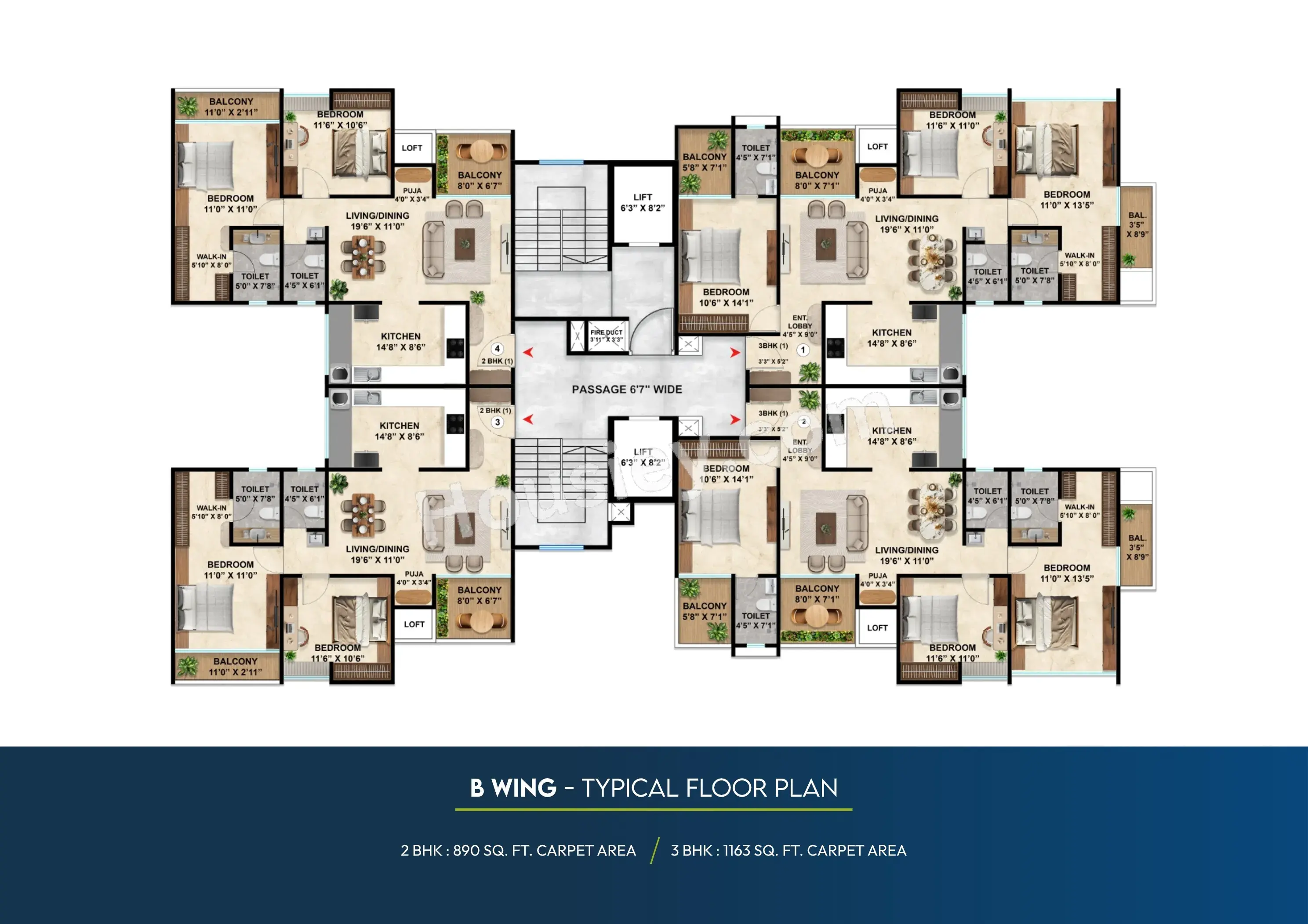 Muktangan Kimaya Floor plan 2