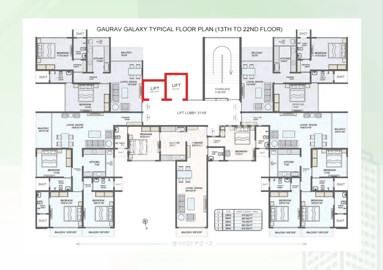 Multi Space Gaurav Galaxy Master Plan