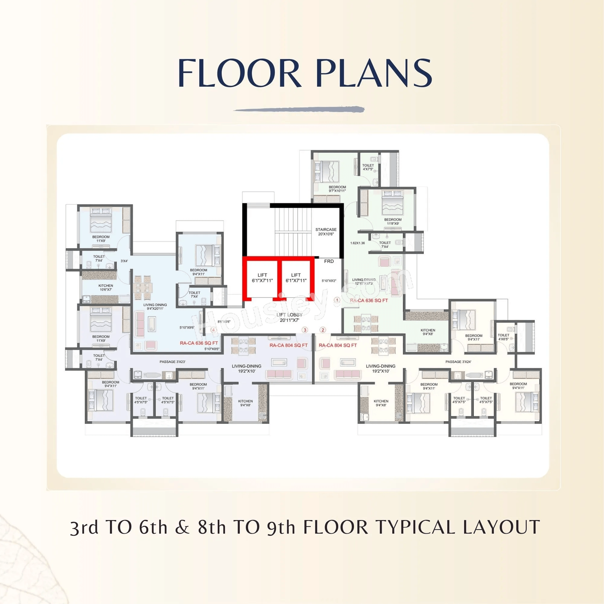 Multi Space Skylark Heights Floor plan 1