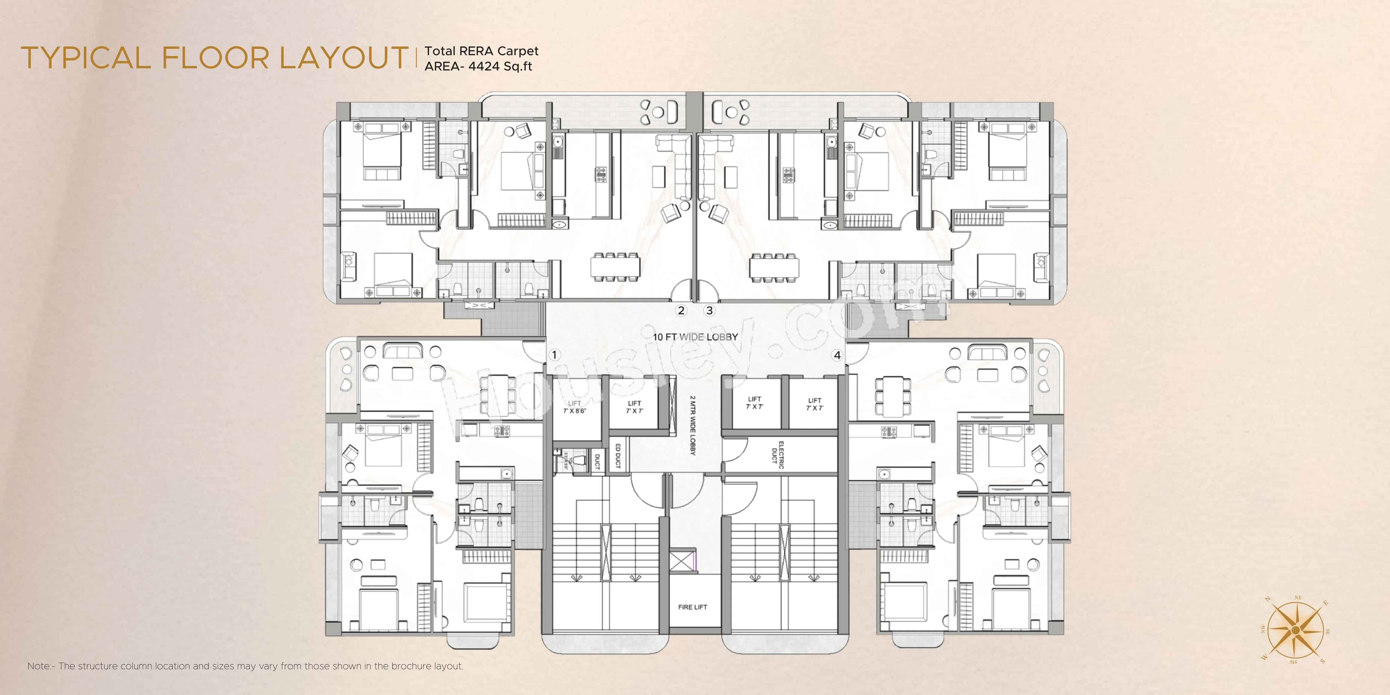Multistar Autograph Residency Floor Plan