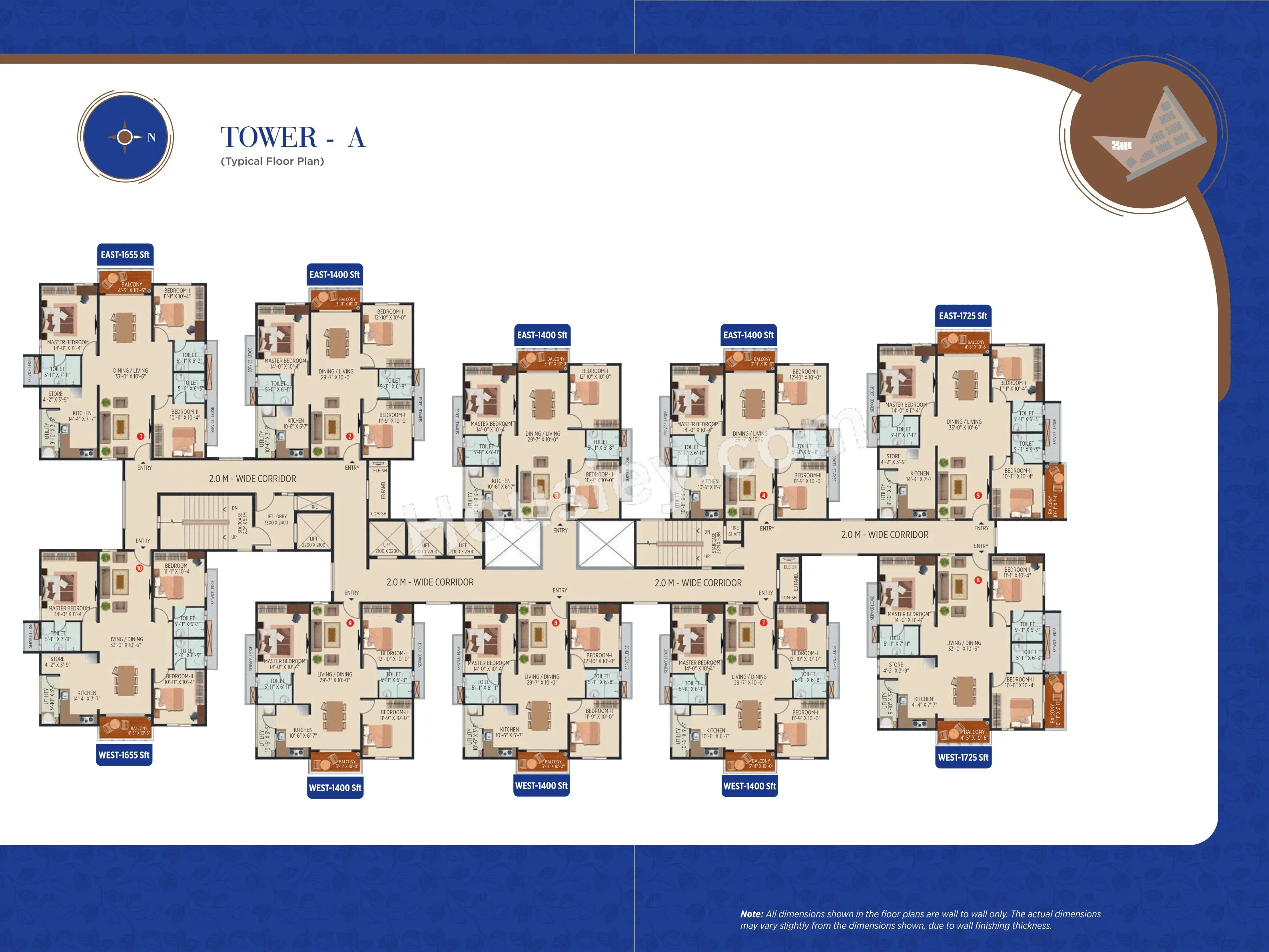 Muppa Melody Floor plan 1