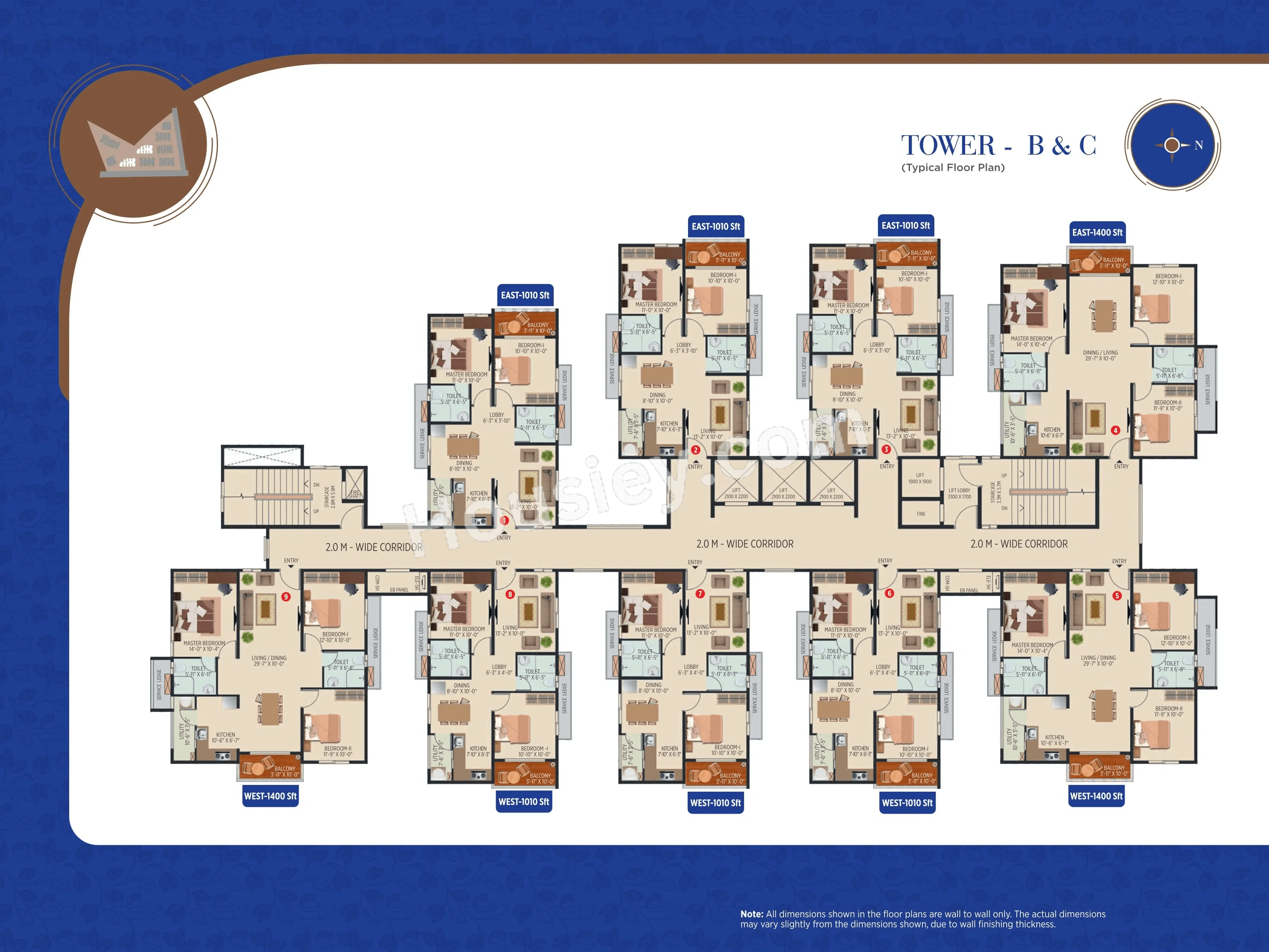 Muppa Melody Floor plan 2