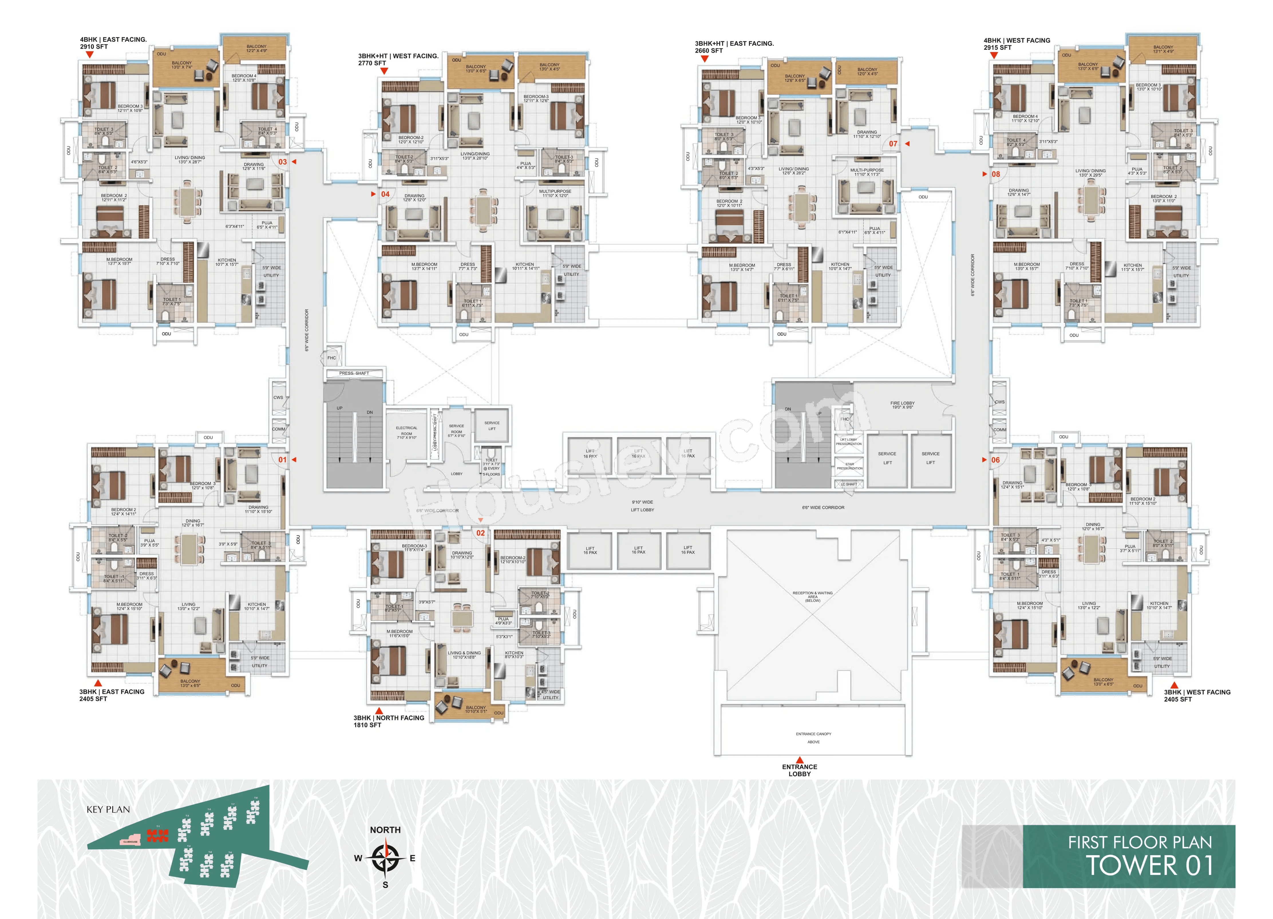 My Home Udyan Floor plan 1