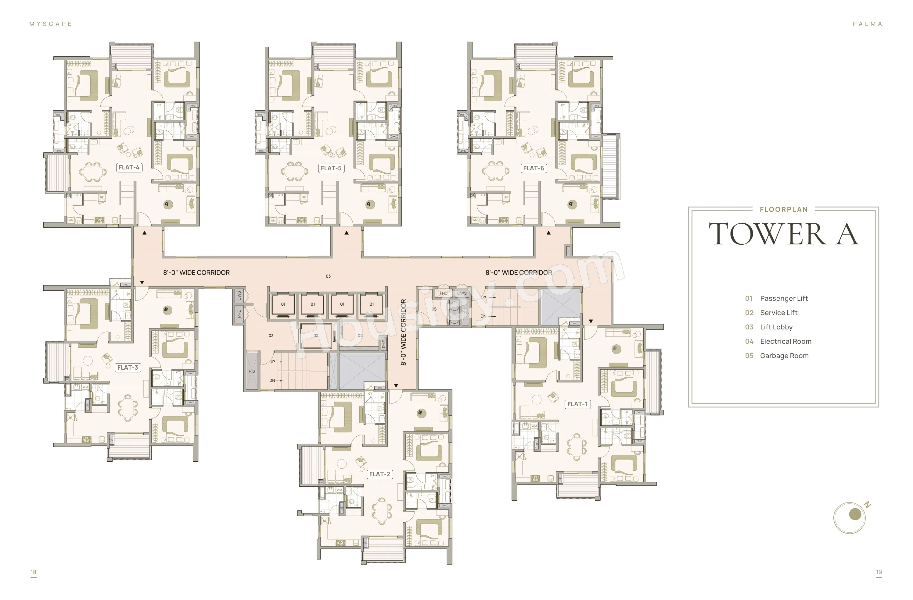 Myscape Palma Floor plan 1