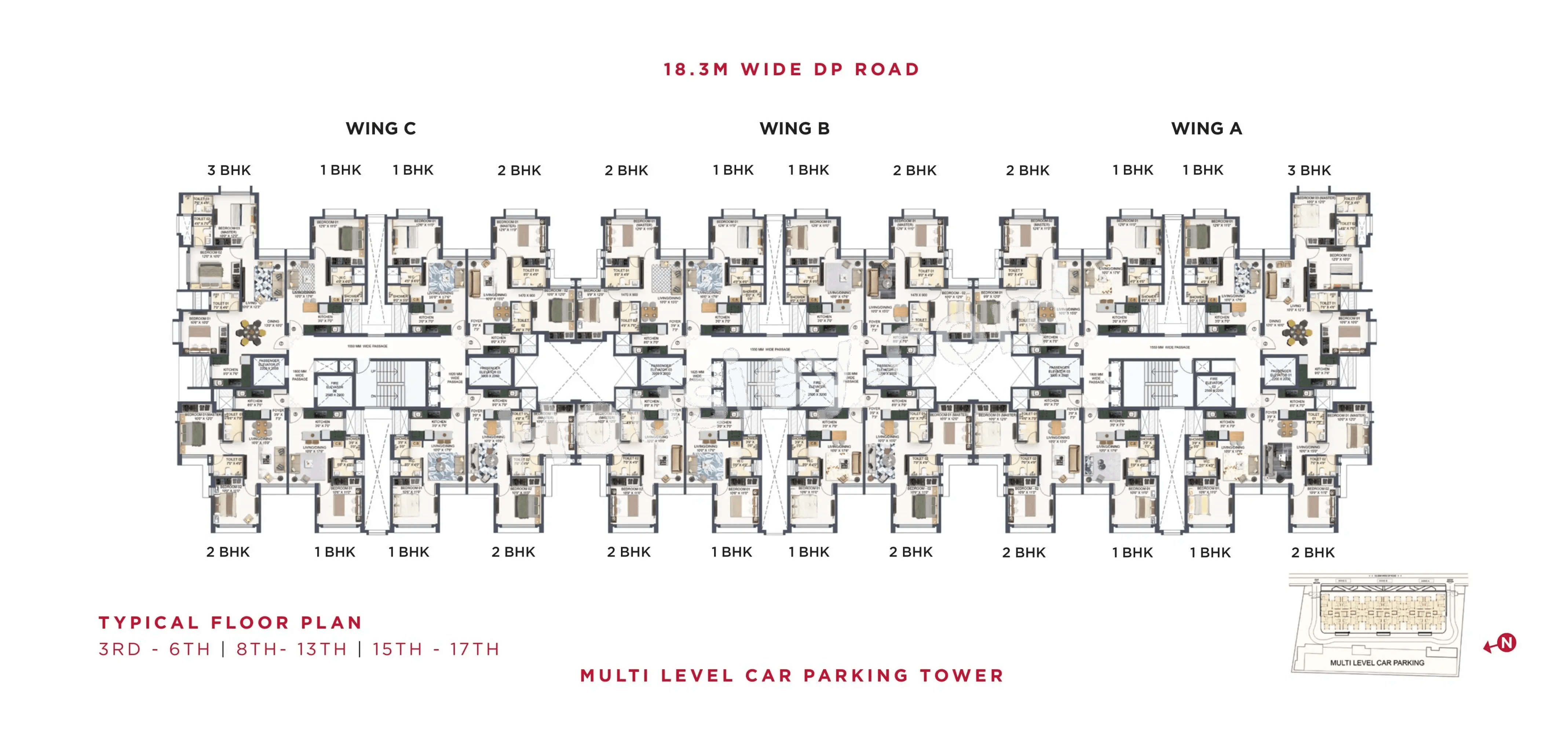 Nahar Amaryllis Floor Plan