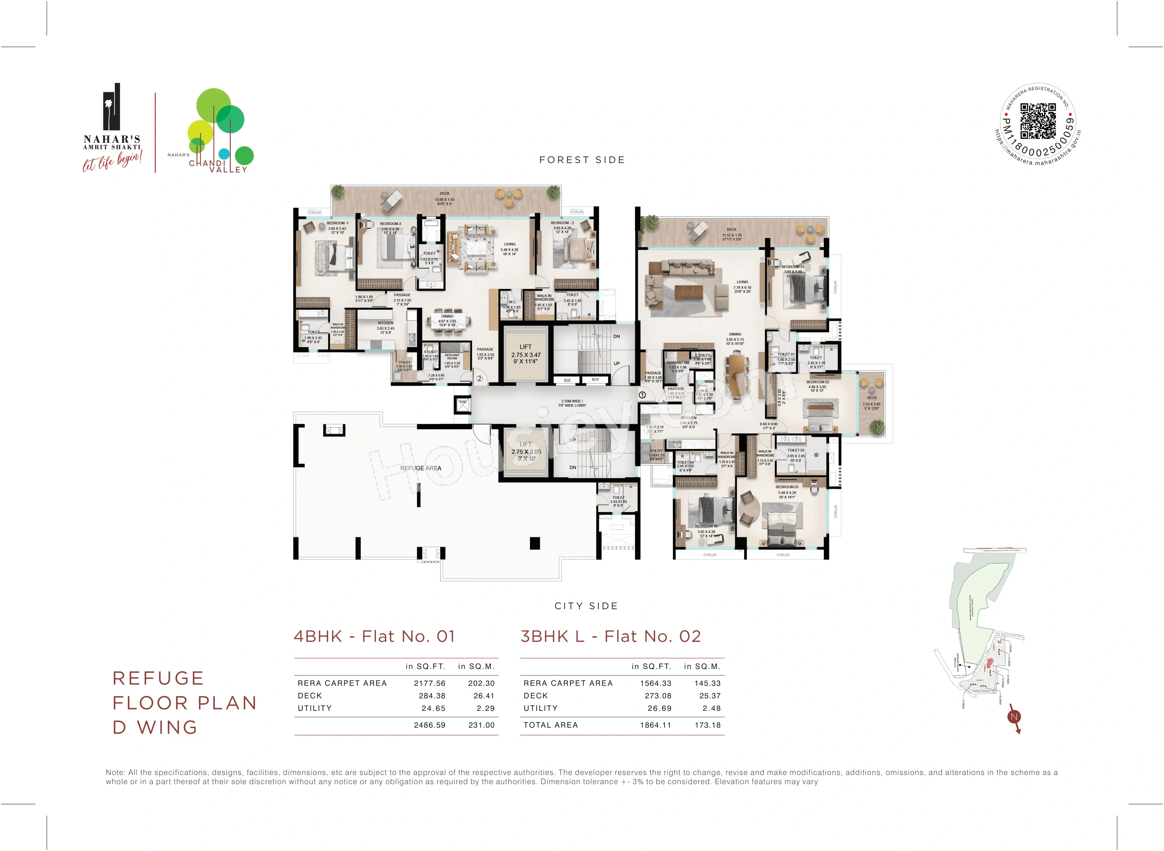 Nahar Chandi Valley Floor plan 2