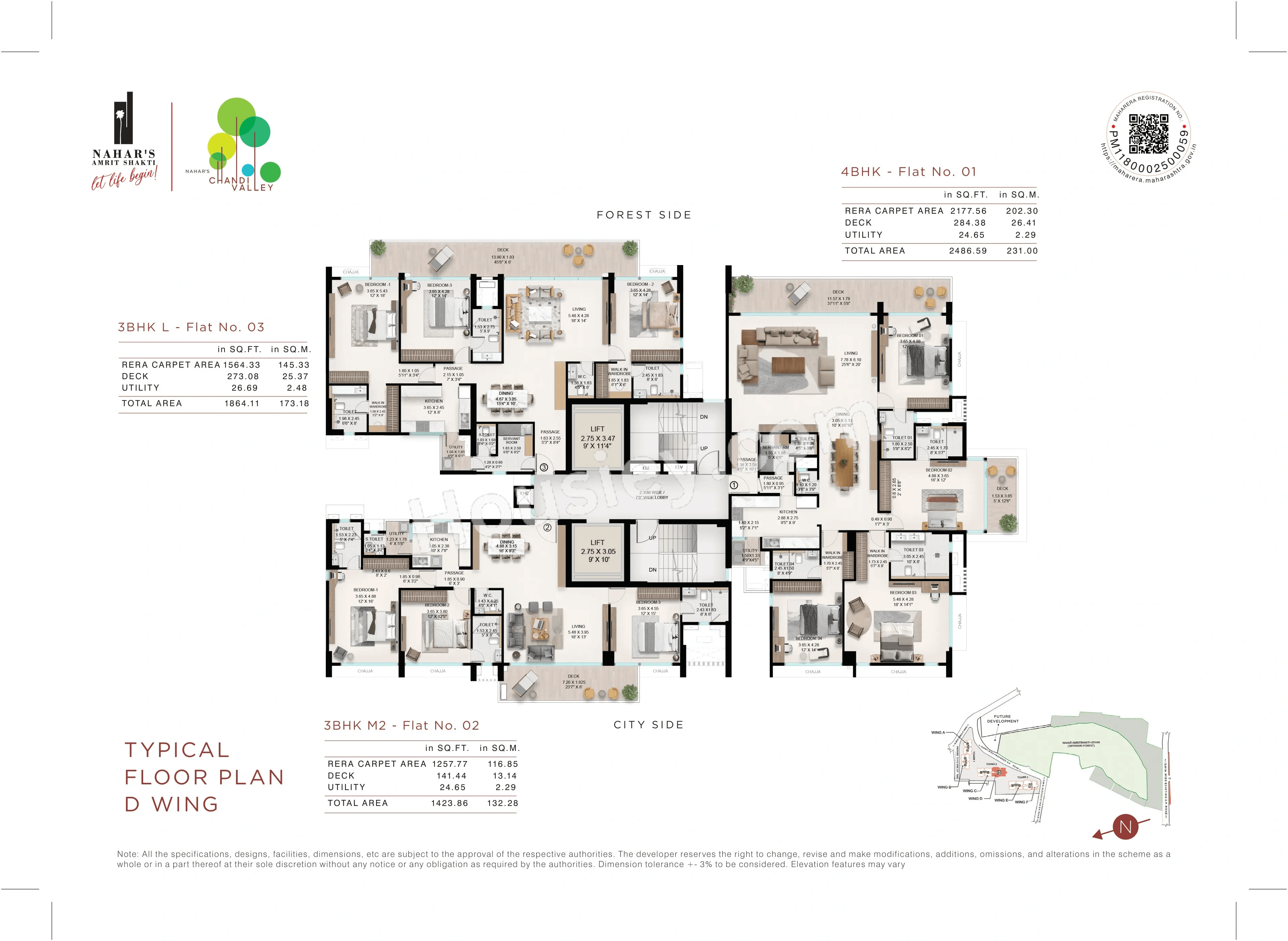 Nahar Chandi Valley Floor plan 4