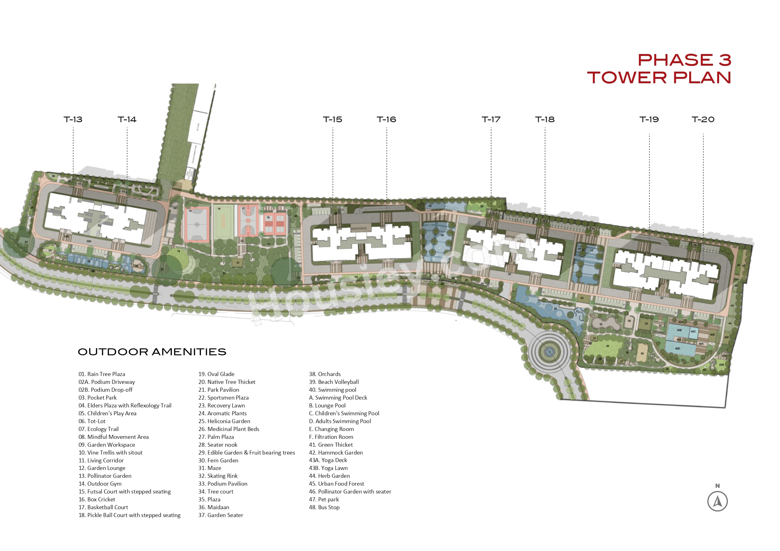 Nambiar District 25 Sports District Floor plan 2