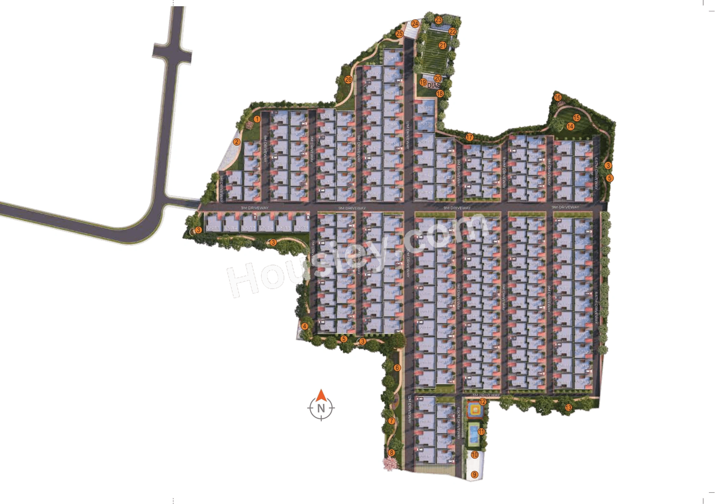 Nambiar Ellegenza Floor Plan