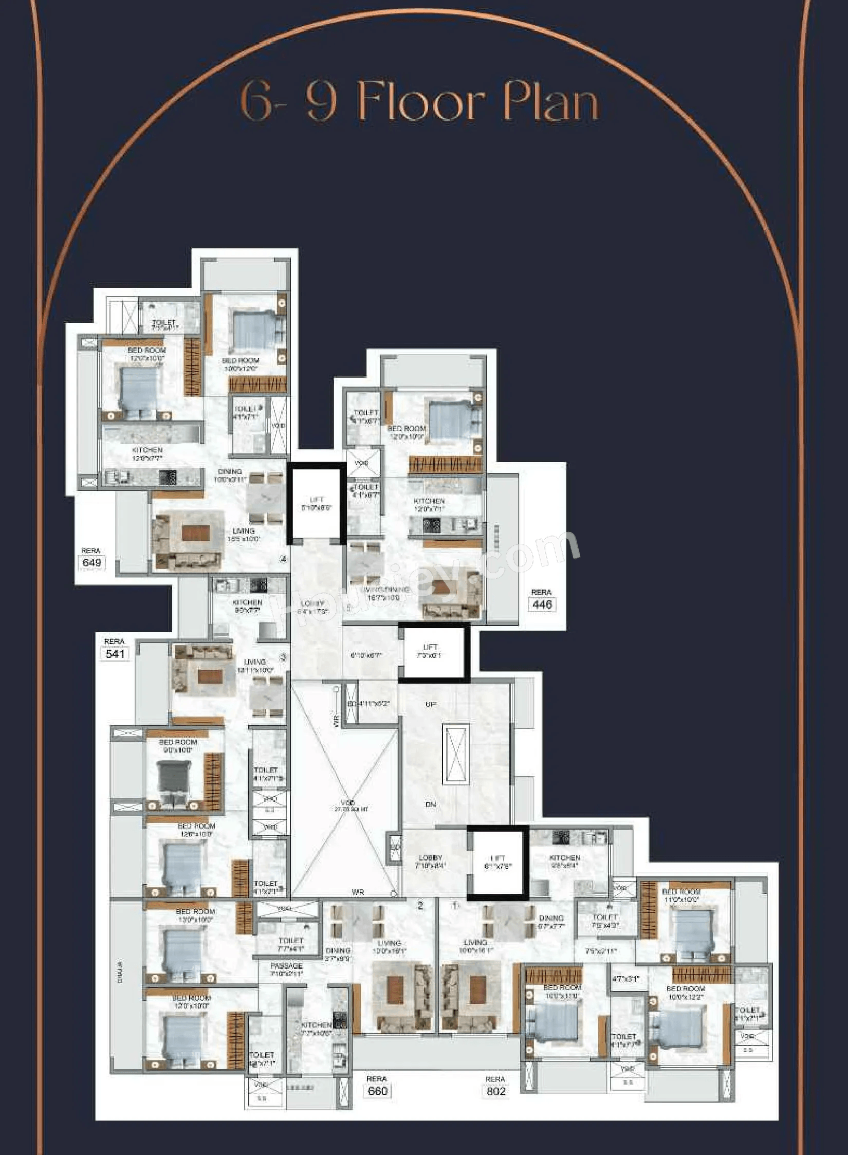 Namo Elysian Floor plan 2