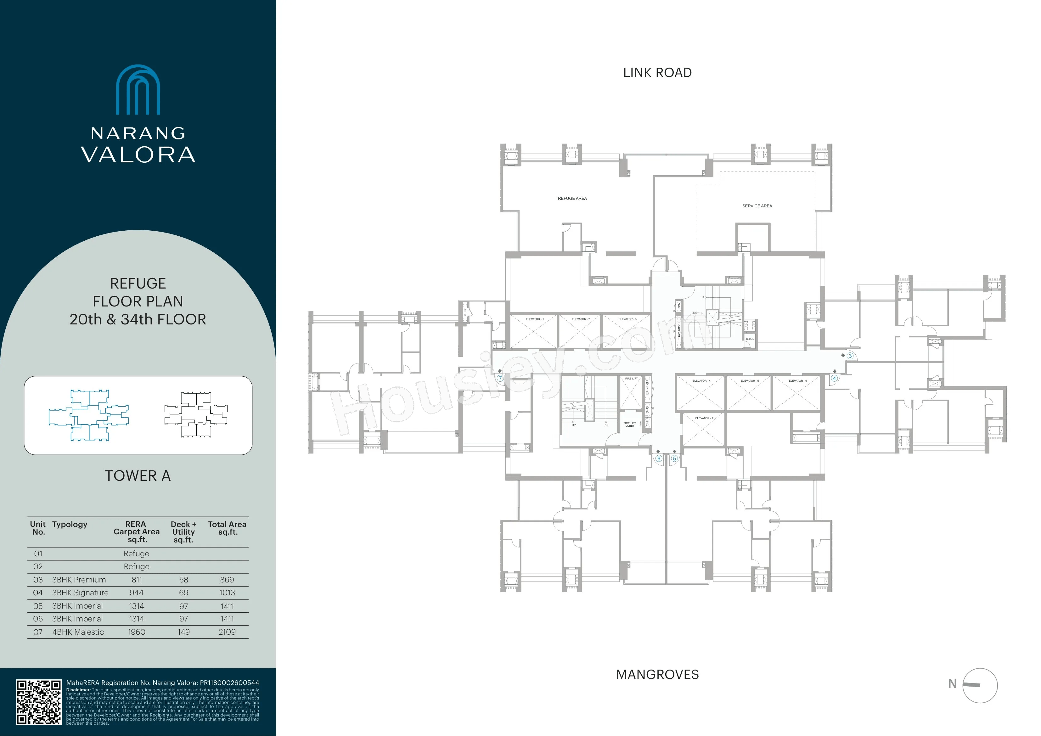 Narang Valora Floor plan 1