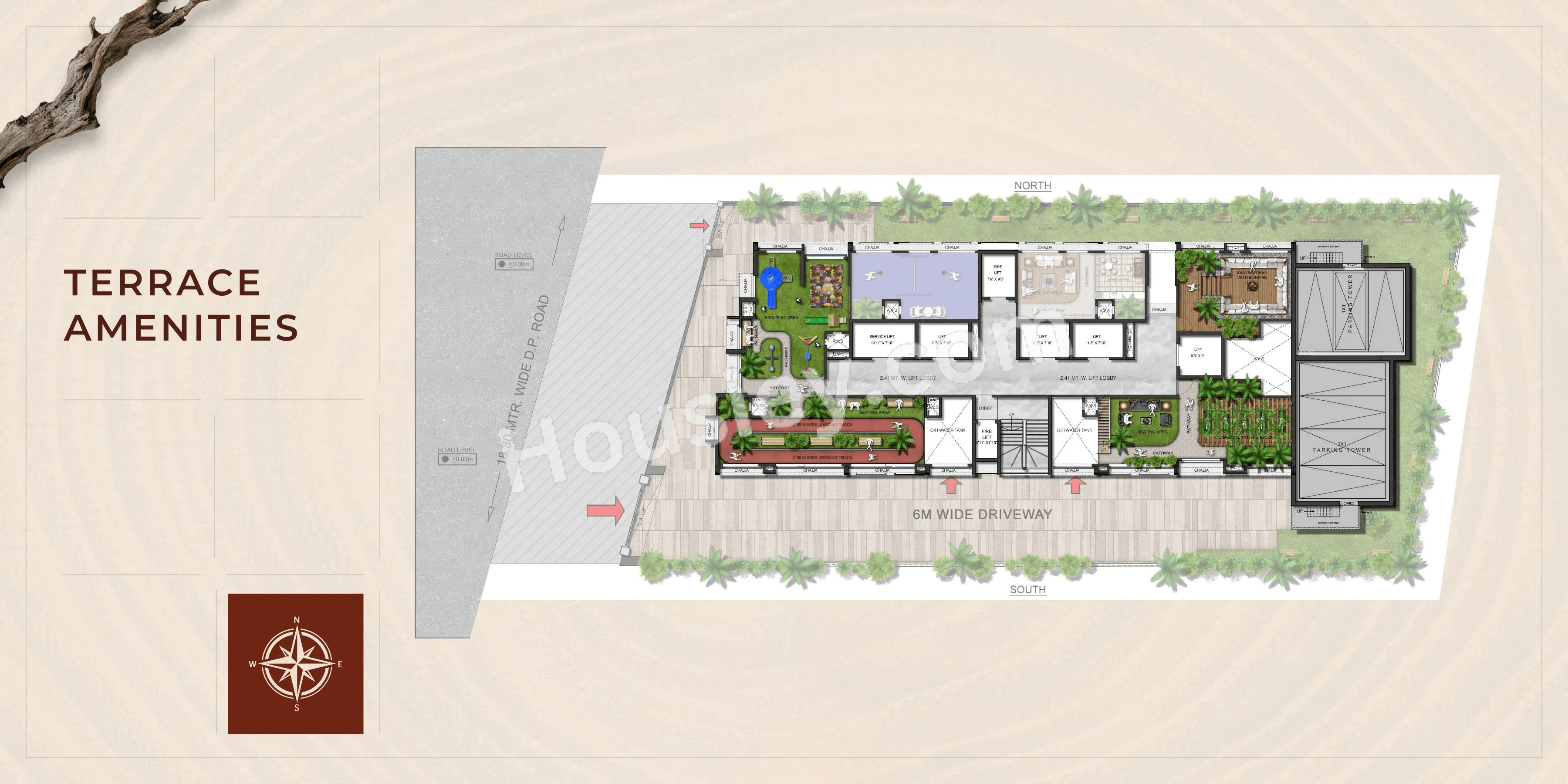 Nathani Royal Oak Residency Floor plan 3