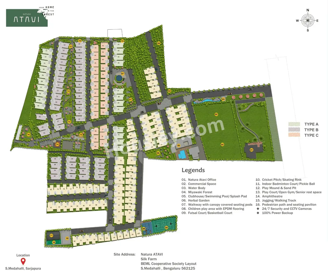 Natura Atavi Phase II Floor Plan