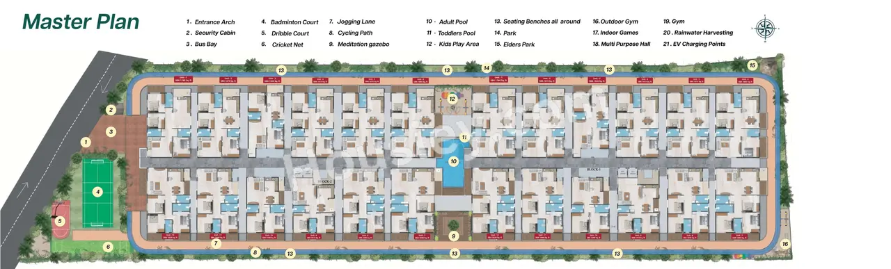 Navakruthi Garden Bay Floor Plan