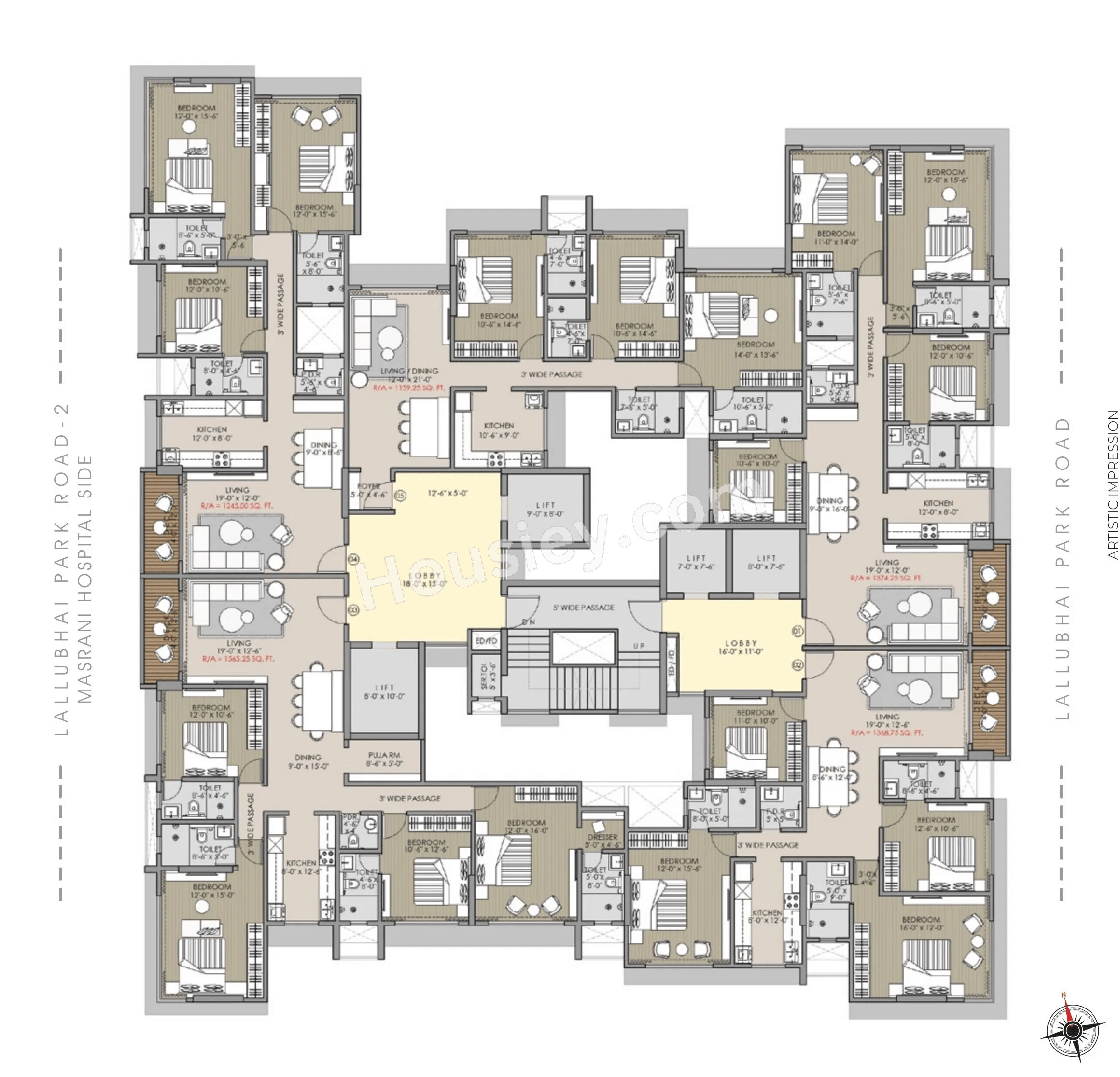 Navkar Shatrunjay Floor plan 2