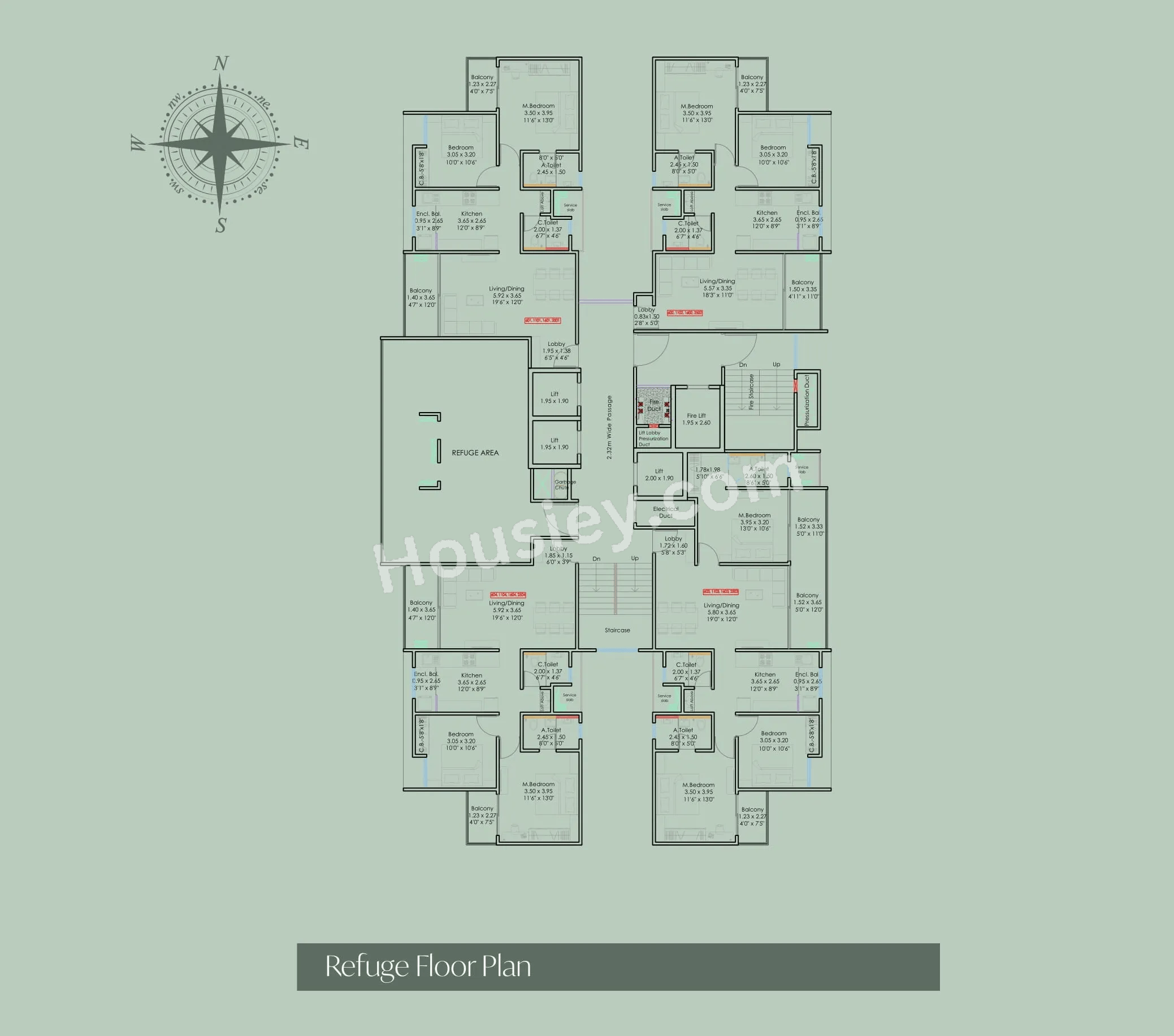NB Swanandi Blossom Floor plan 4