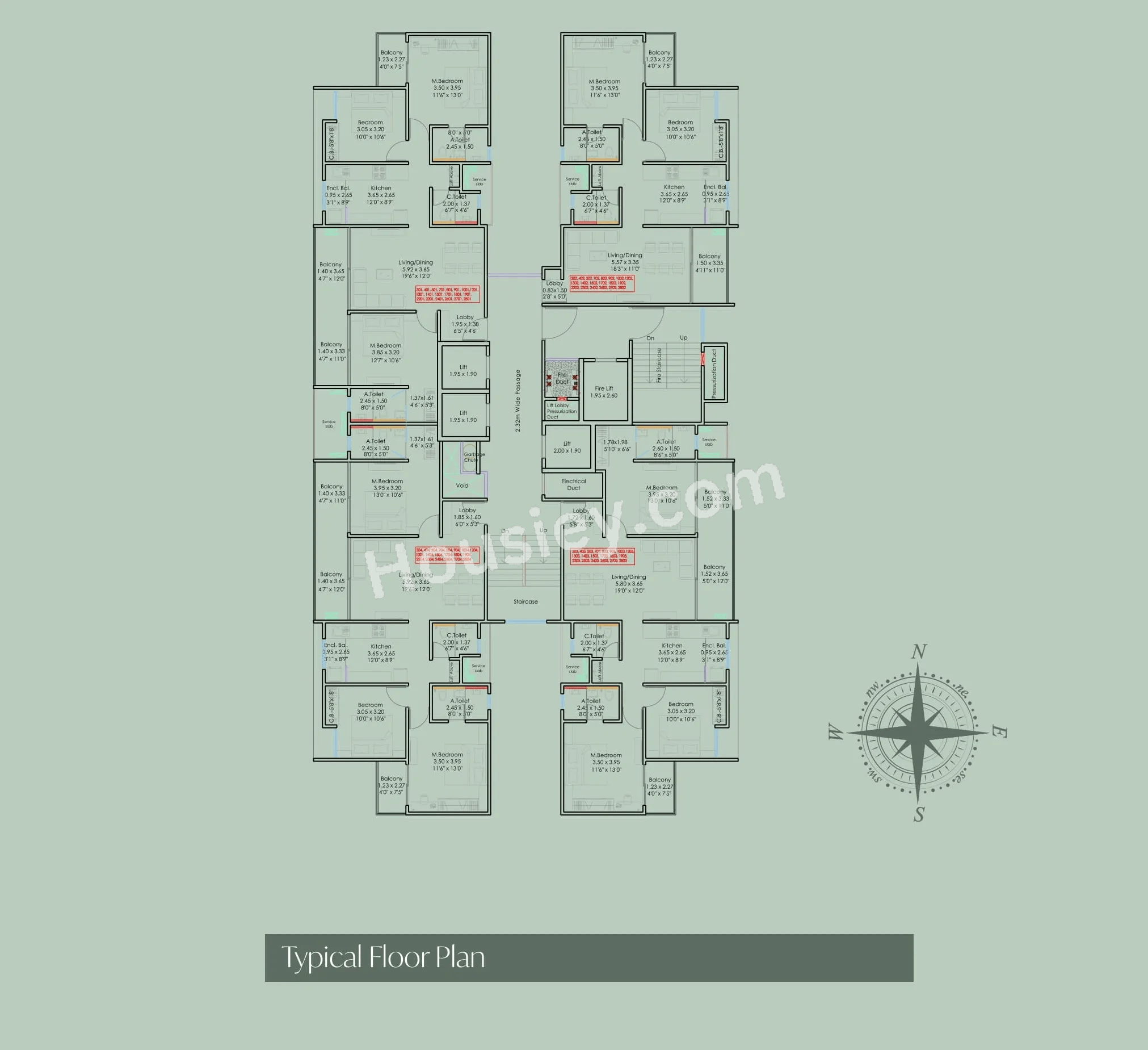 NB Swanandi Blossom Floor plan 5