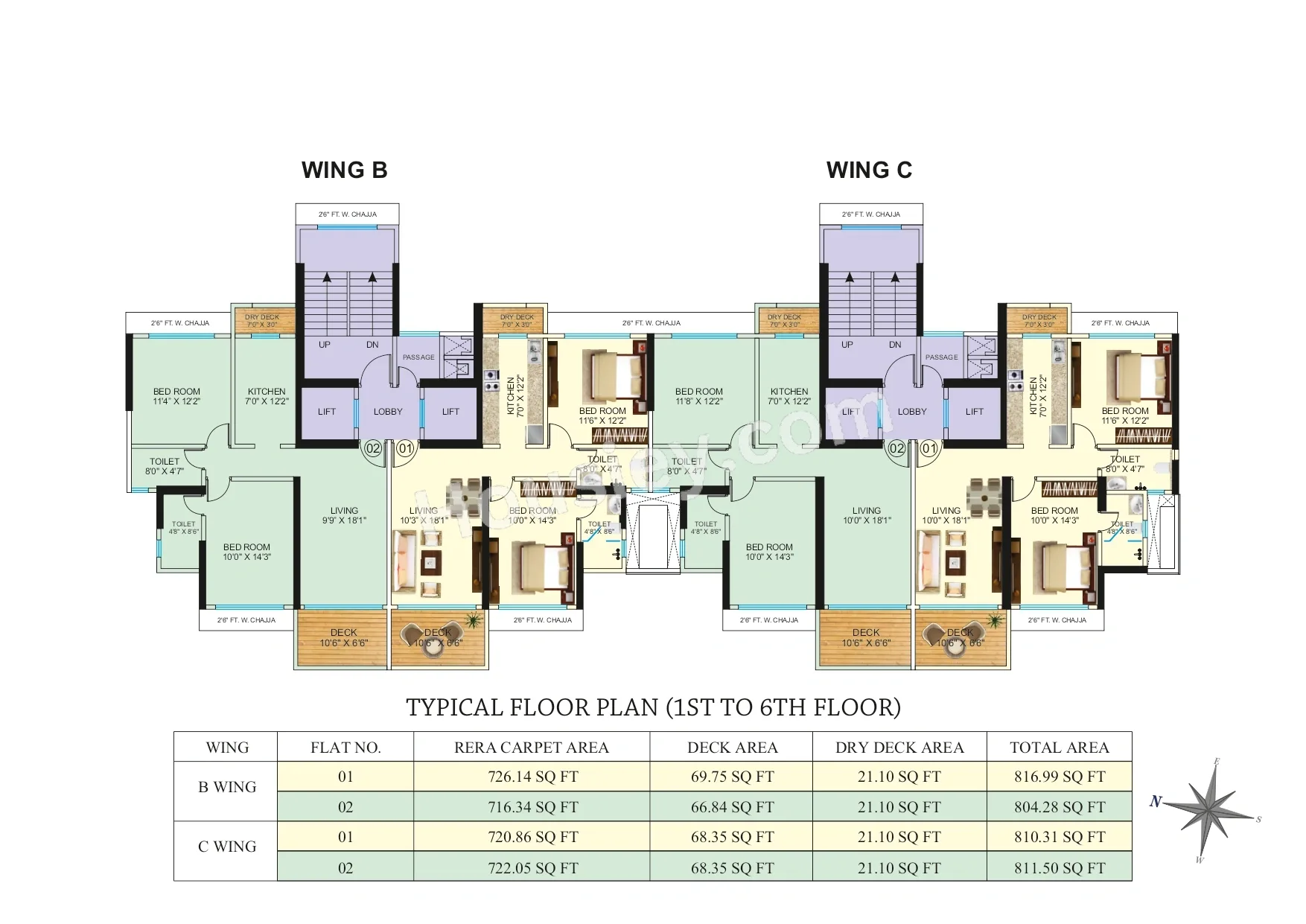 Neelam Superbia Floor plan 1