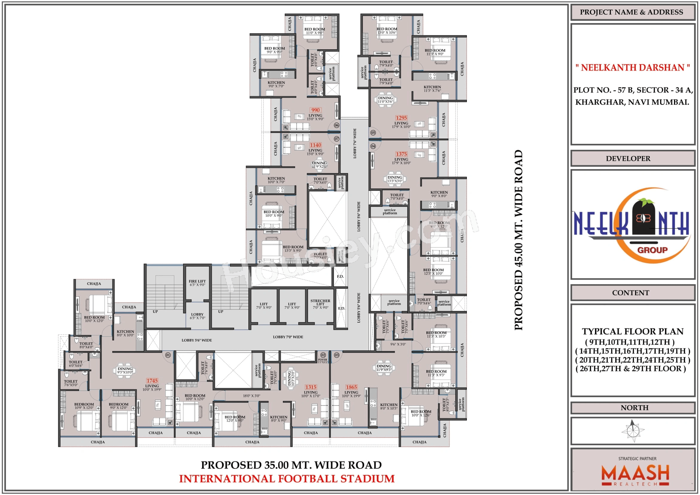Neelkanth Darshan Floor plan 4
