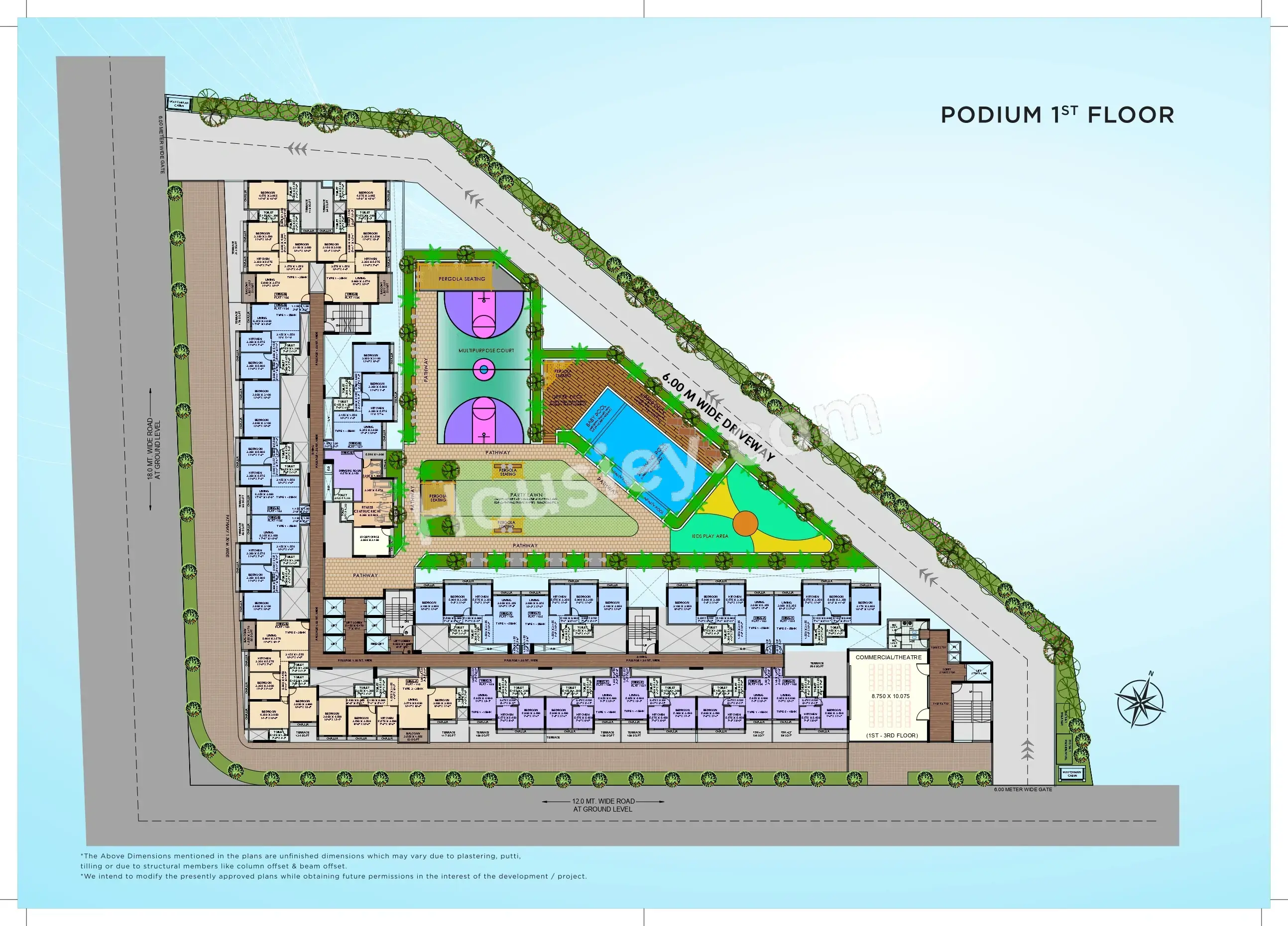 Neelsidhi Centrio Floor plan 3