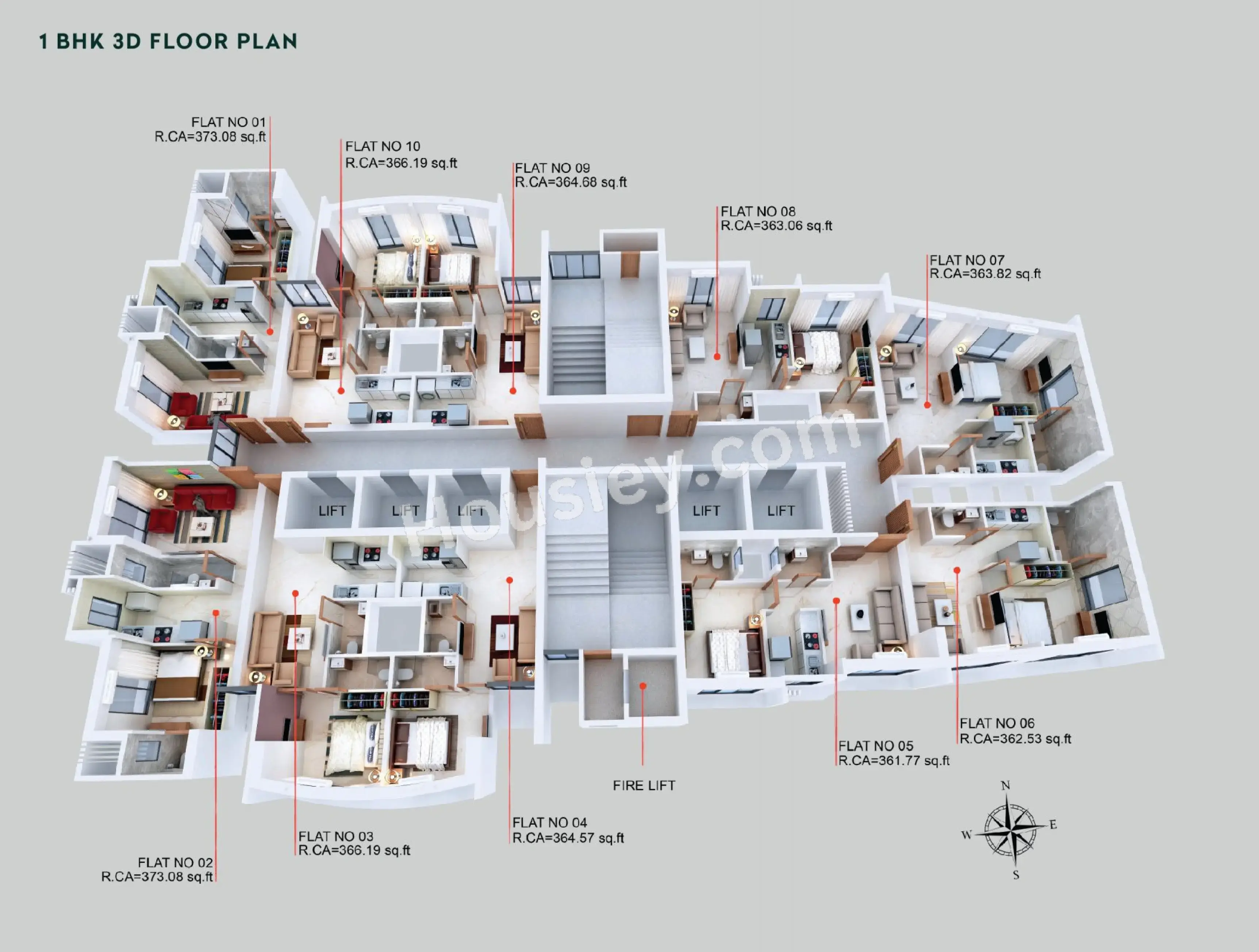 Nexsa Sky Vista Floor plan 1