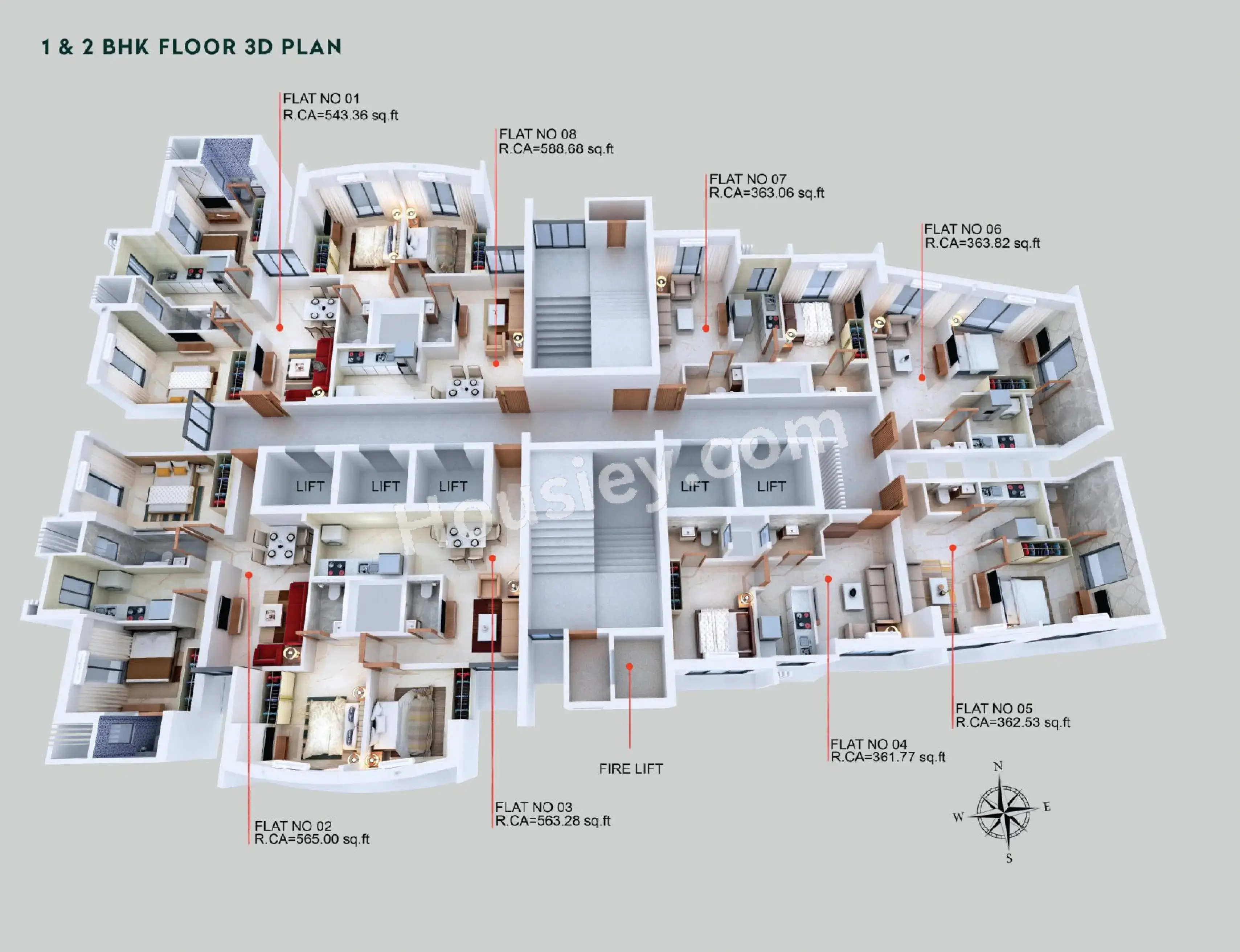 Nexsa Sky Vista Floor plan 2