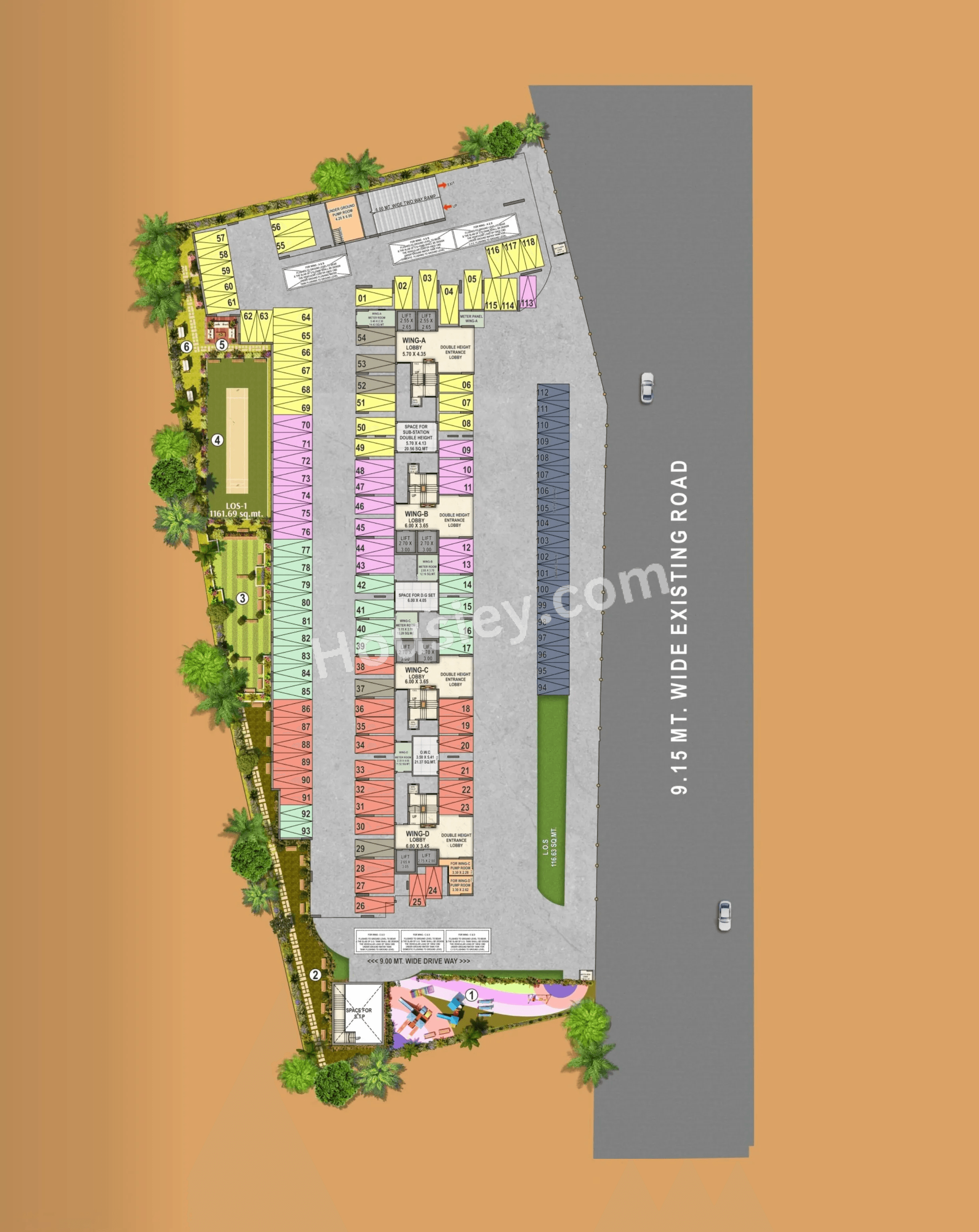 Nicco Sunder Milan Floor plan 1
