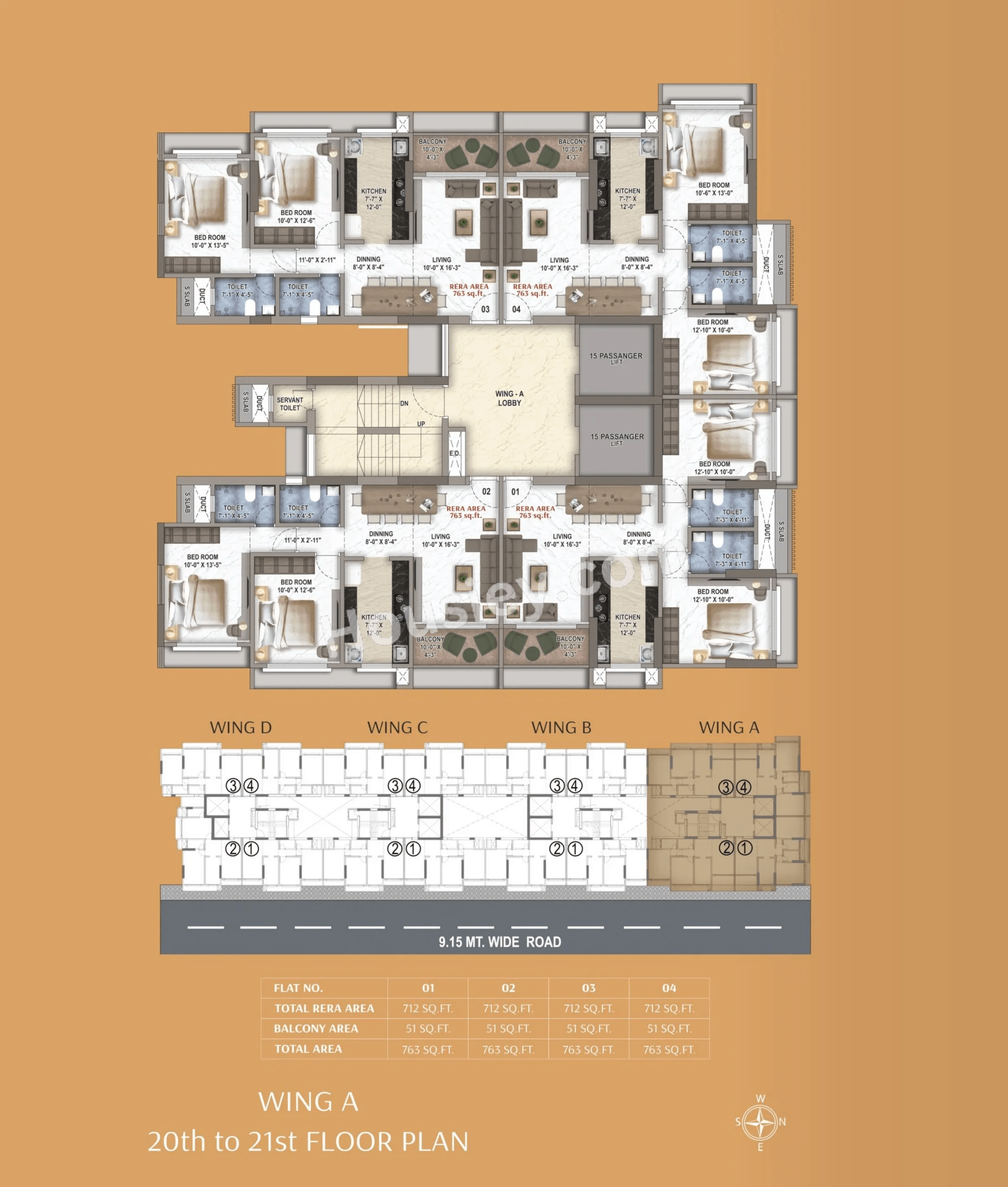 Nicco Sunder Milan Floor plan 2