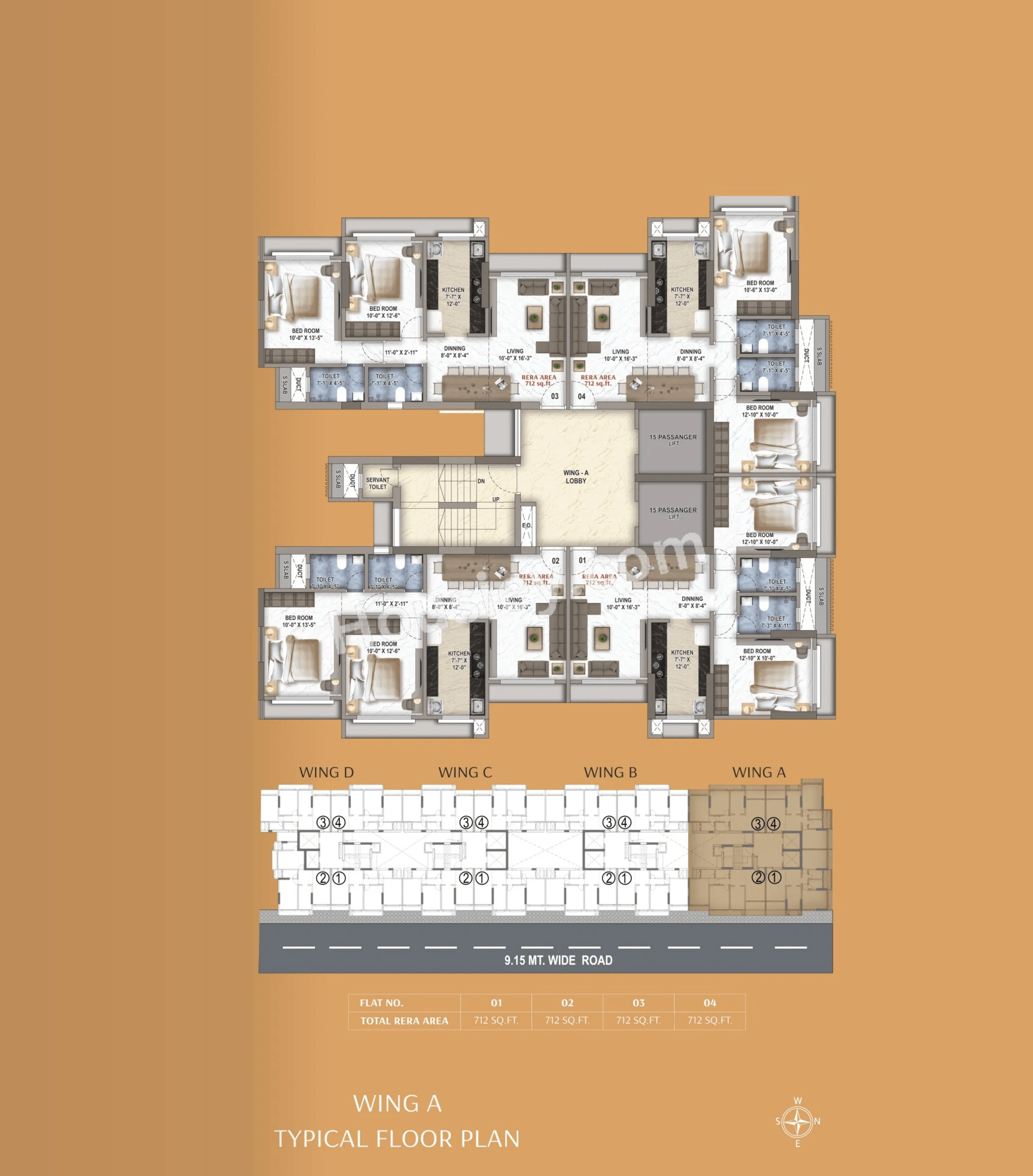 Nicco Sunder Milan Floor plan 3