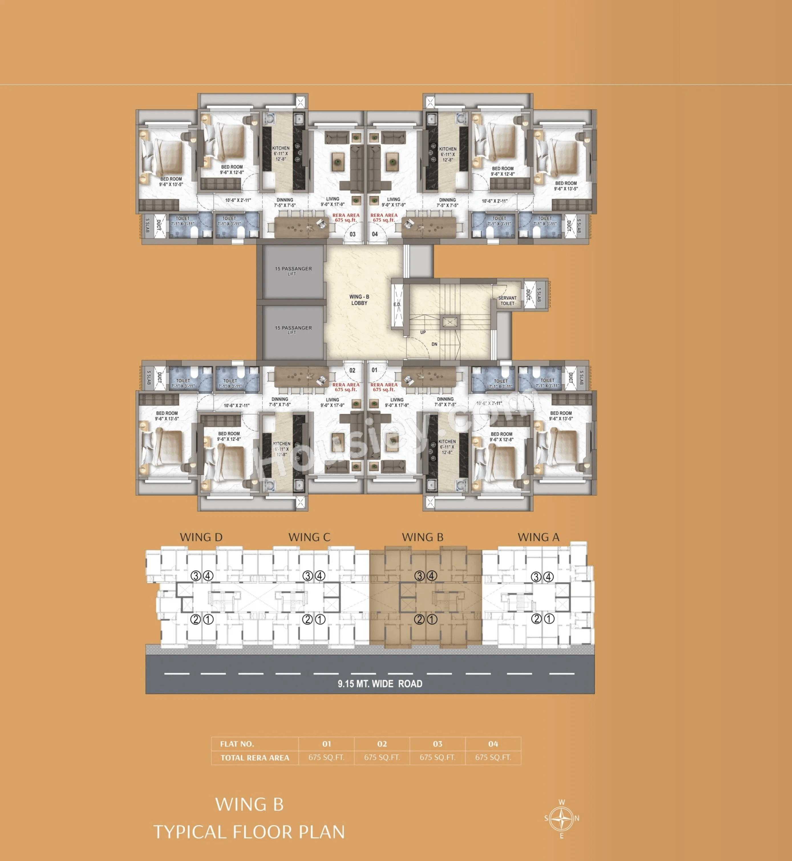 Nicco Sunder Milan Floor plan 4
