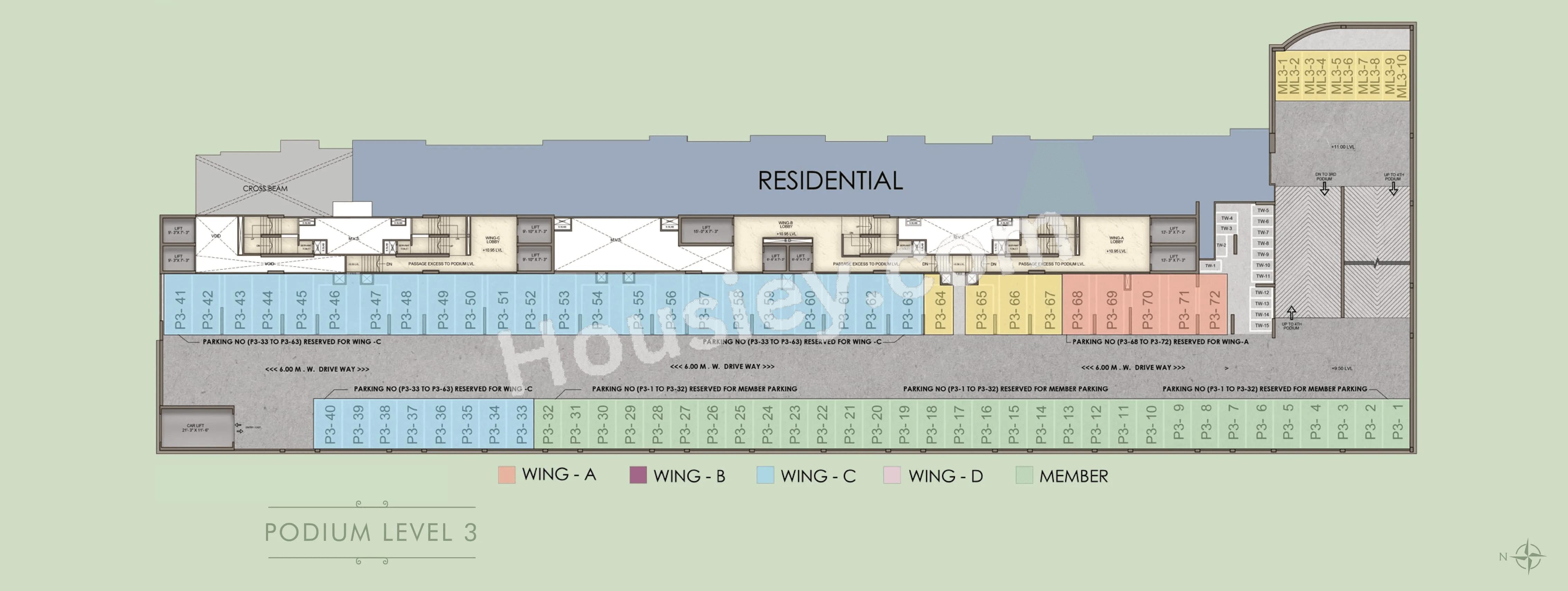 Nicco Vanashri Floor plan 3