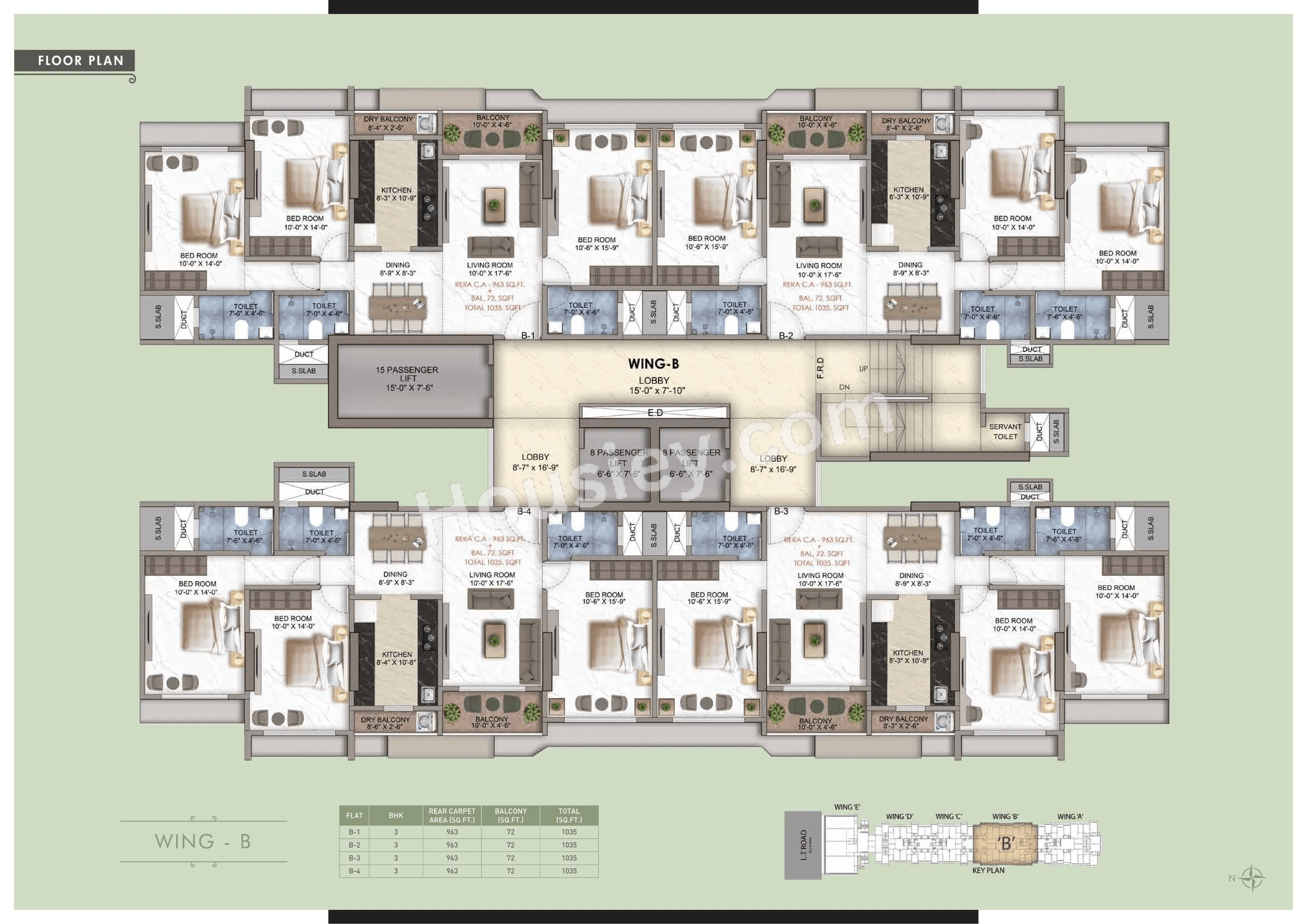Nicco Vanashri Floor plan 4