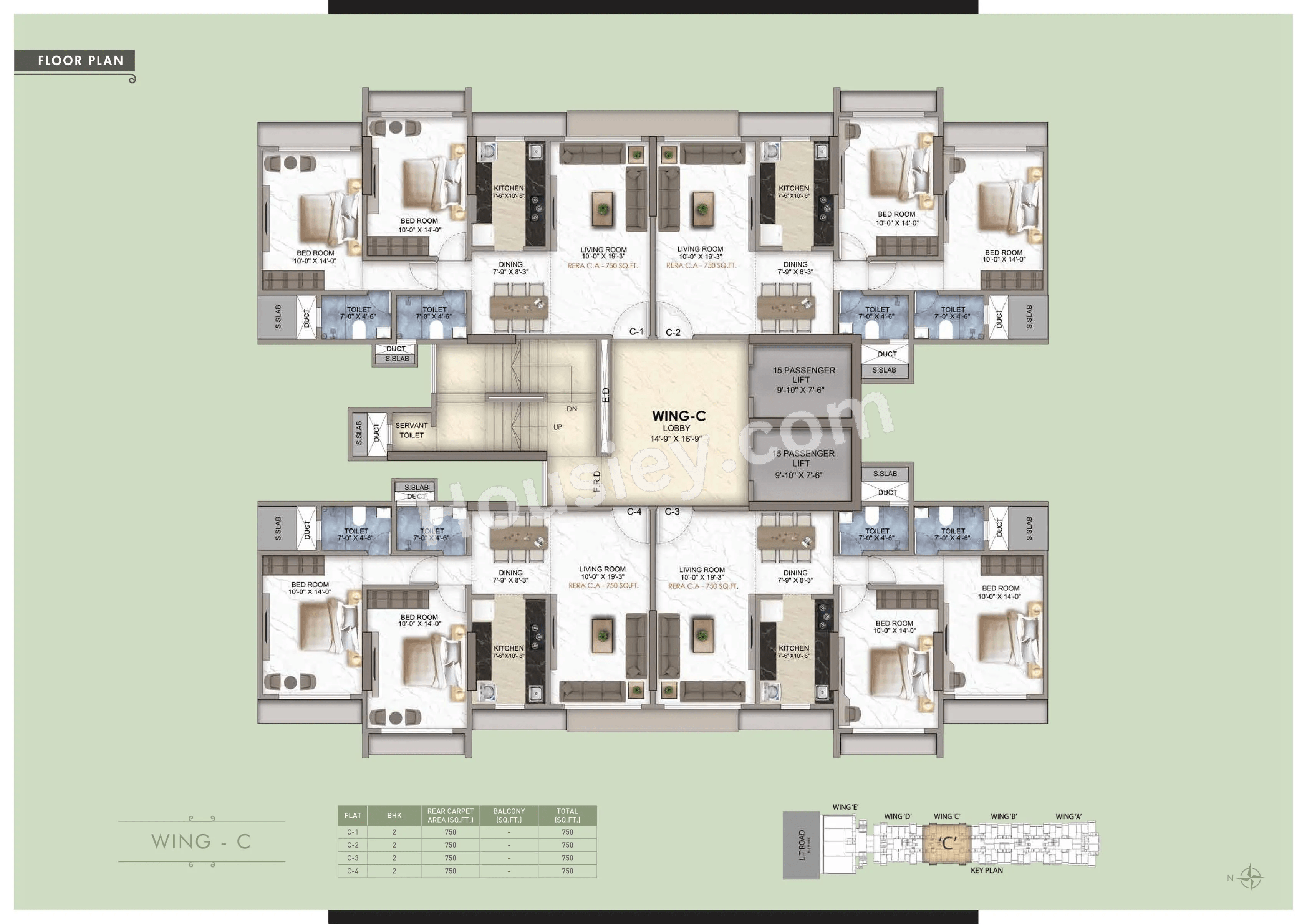 Nicco Vanashri Floor plan 6
