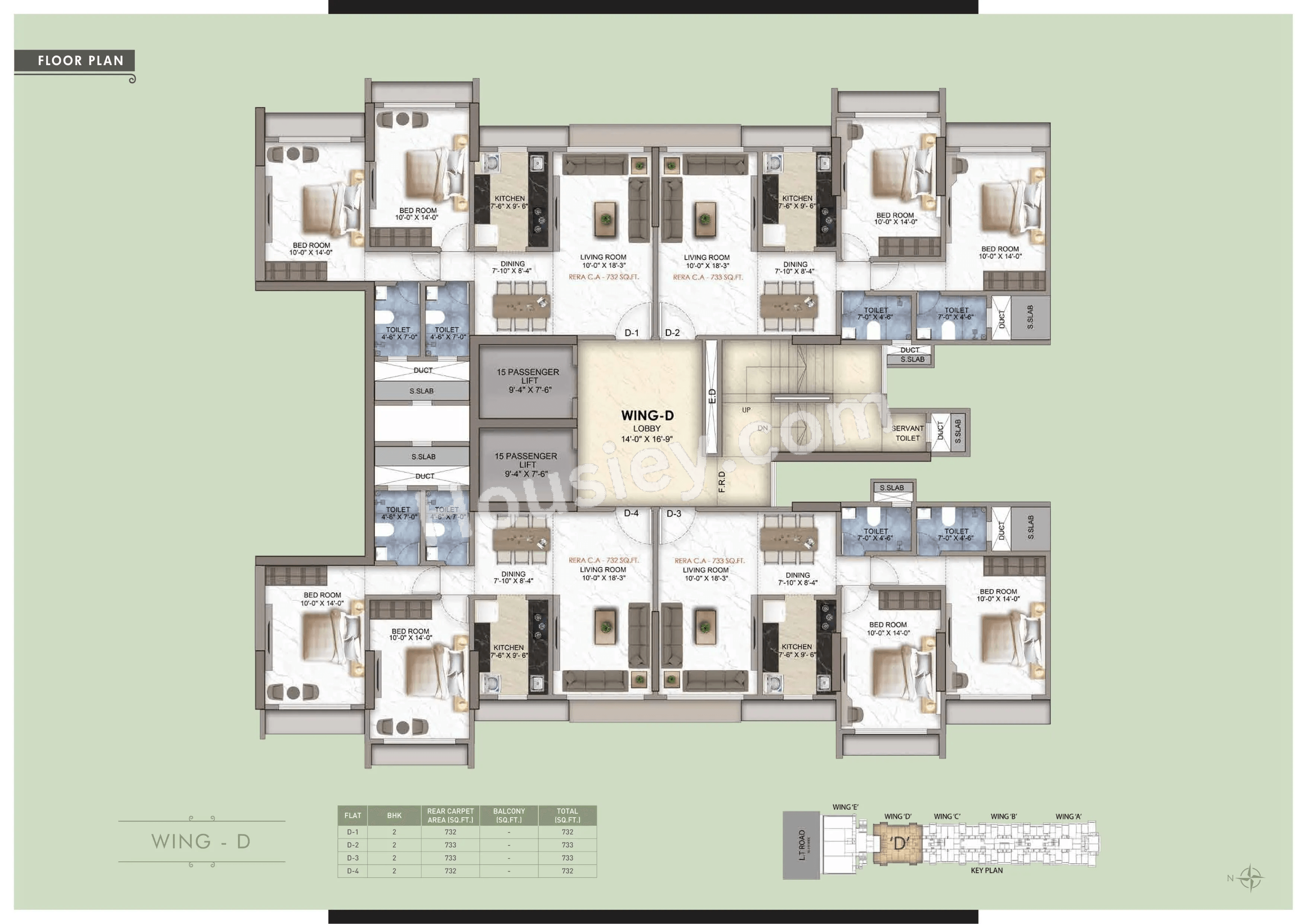 Nicco Vanashri Floor plan 8