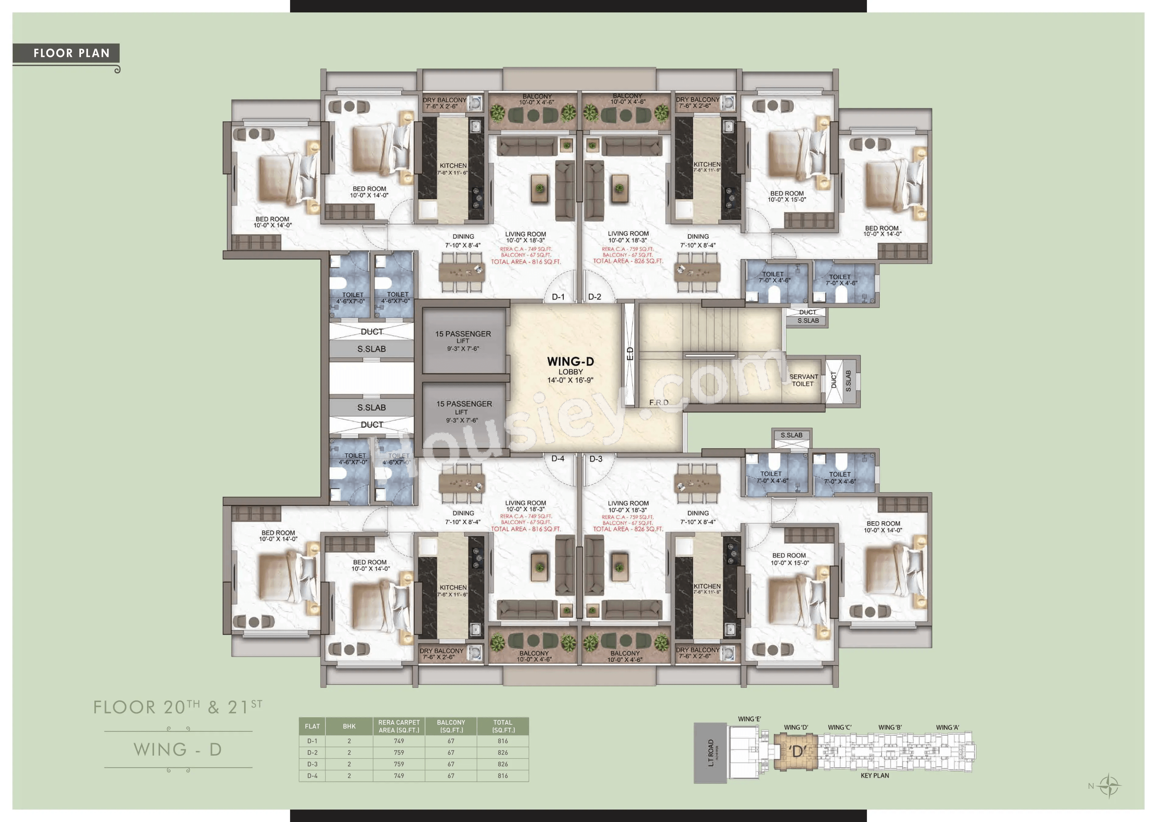 Nicco Vanashri Floor plan 9