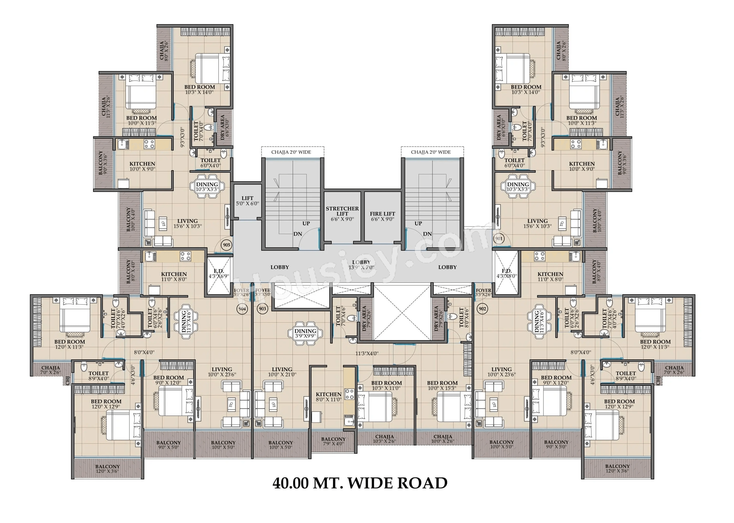 NMS One 27 Floor plan 1