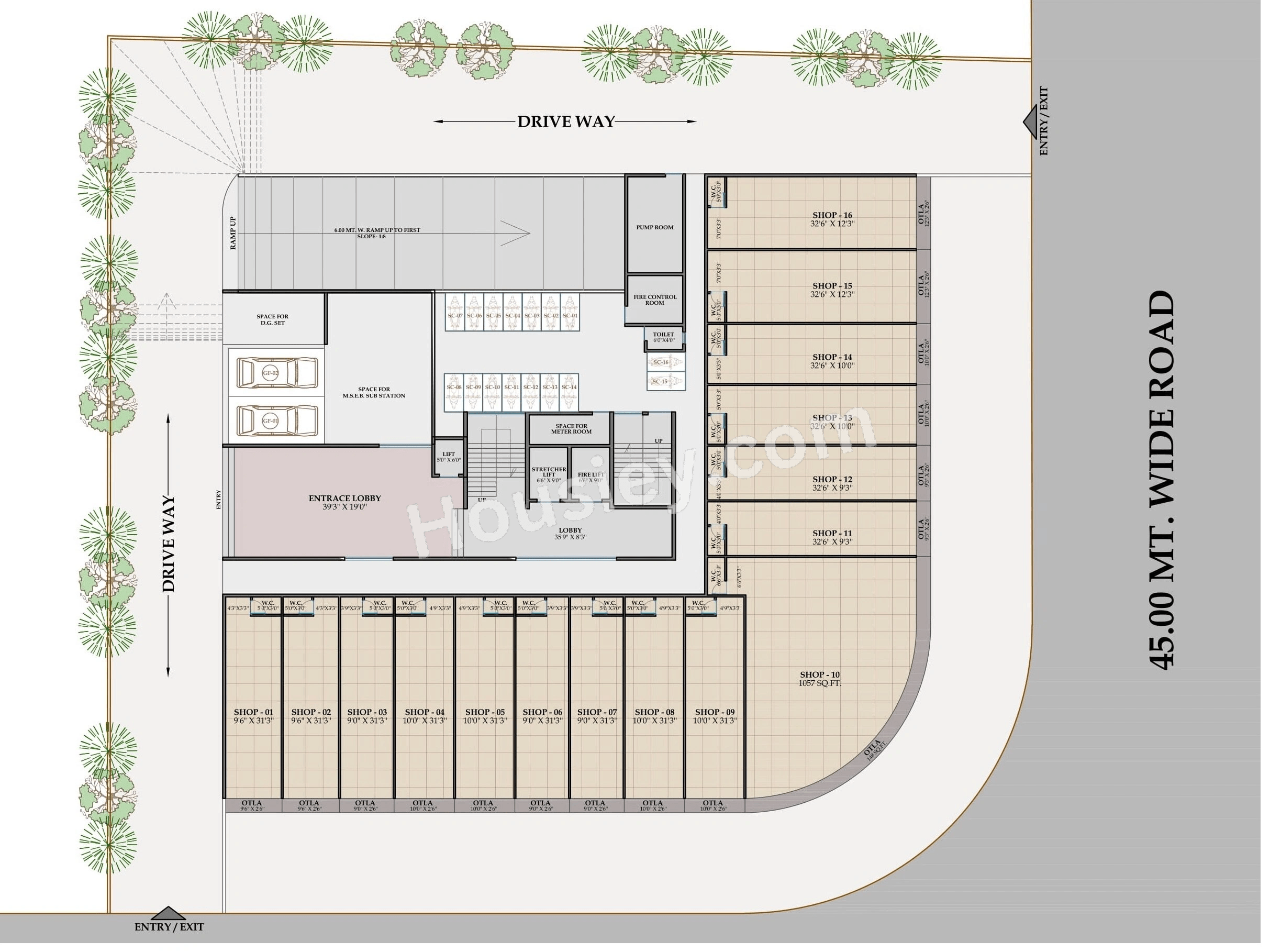 NMS One 27 Floor plan 3