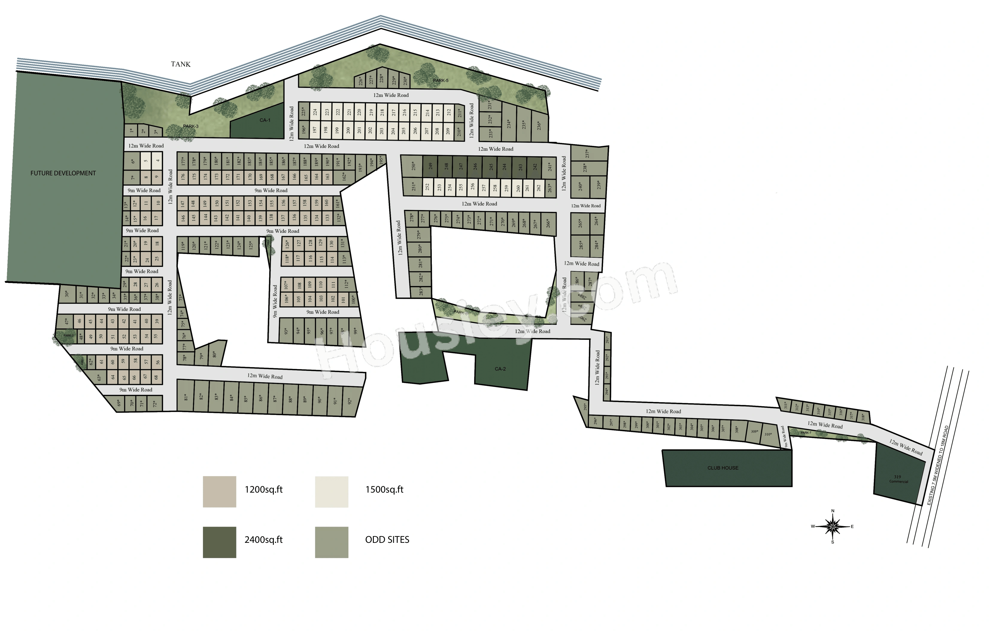 Northern Lights Floor plan 1
