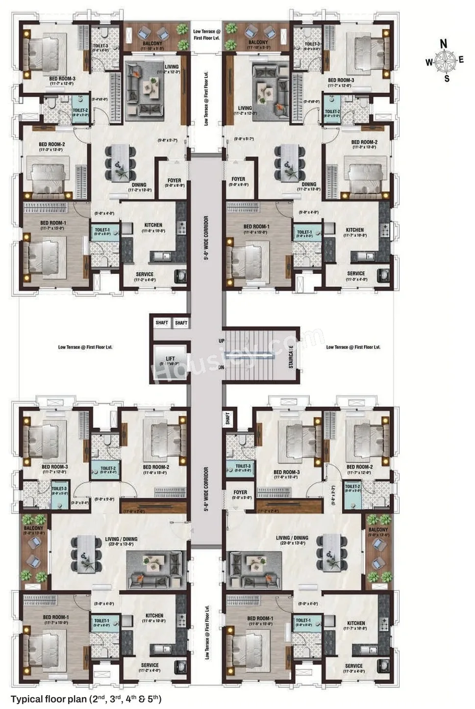 Nu Tech Central Park Floor plan 4