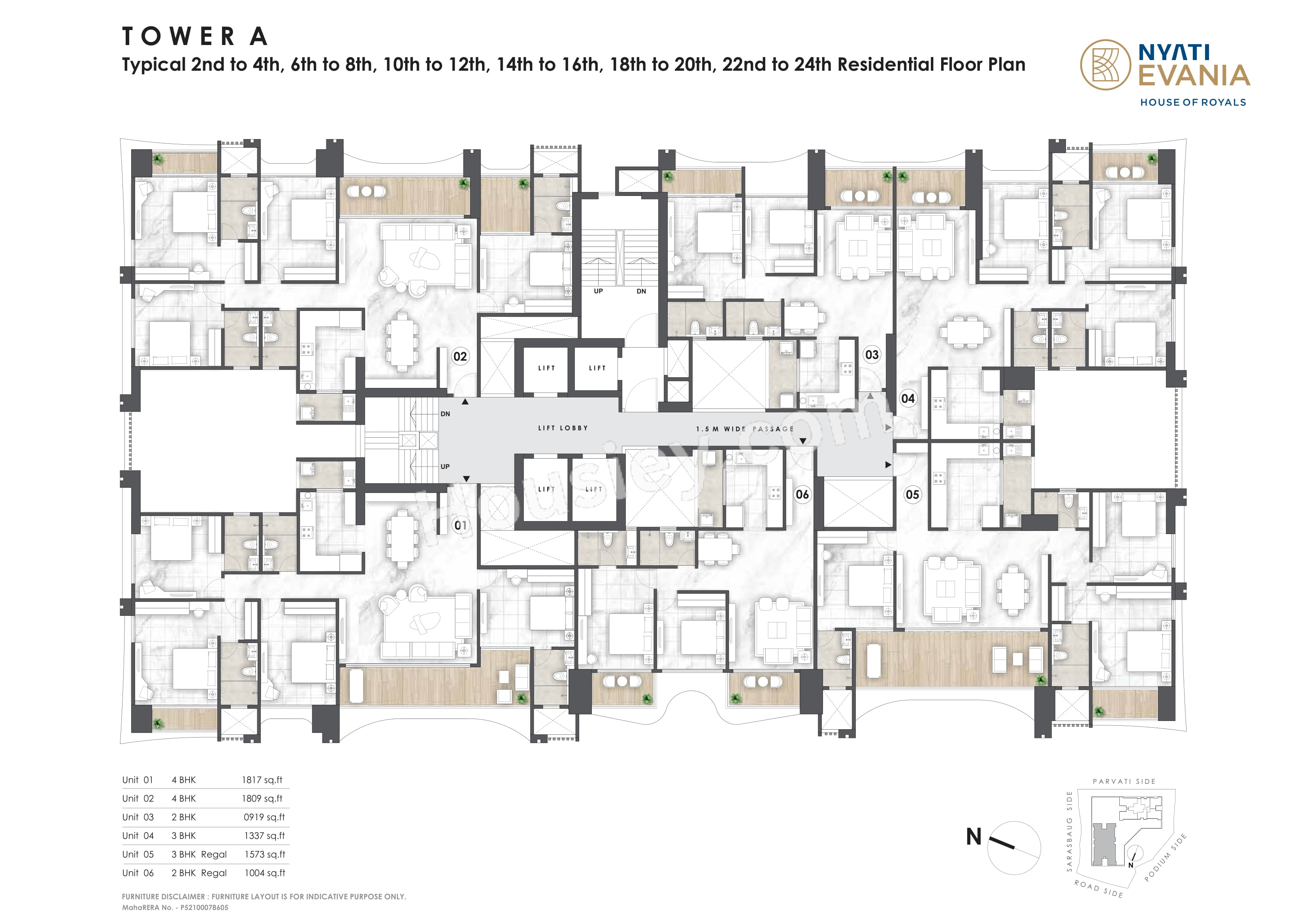 Nyati Evania Floor plan 2