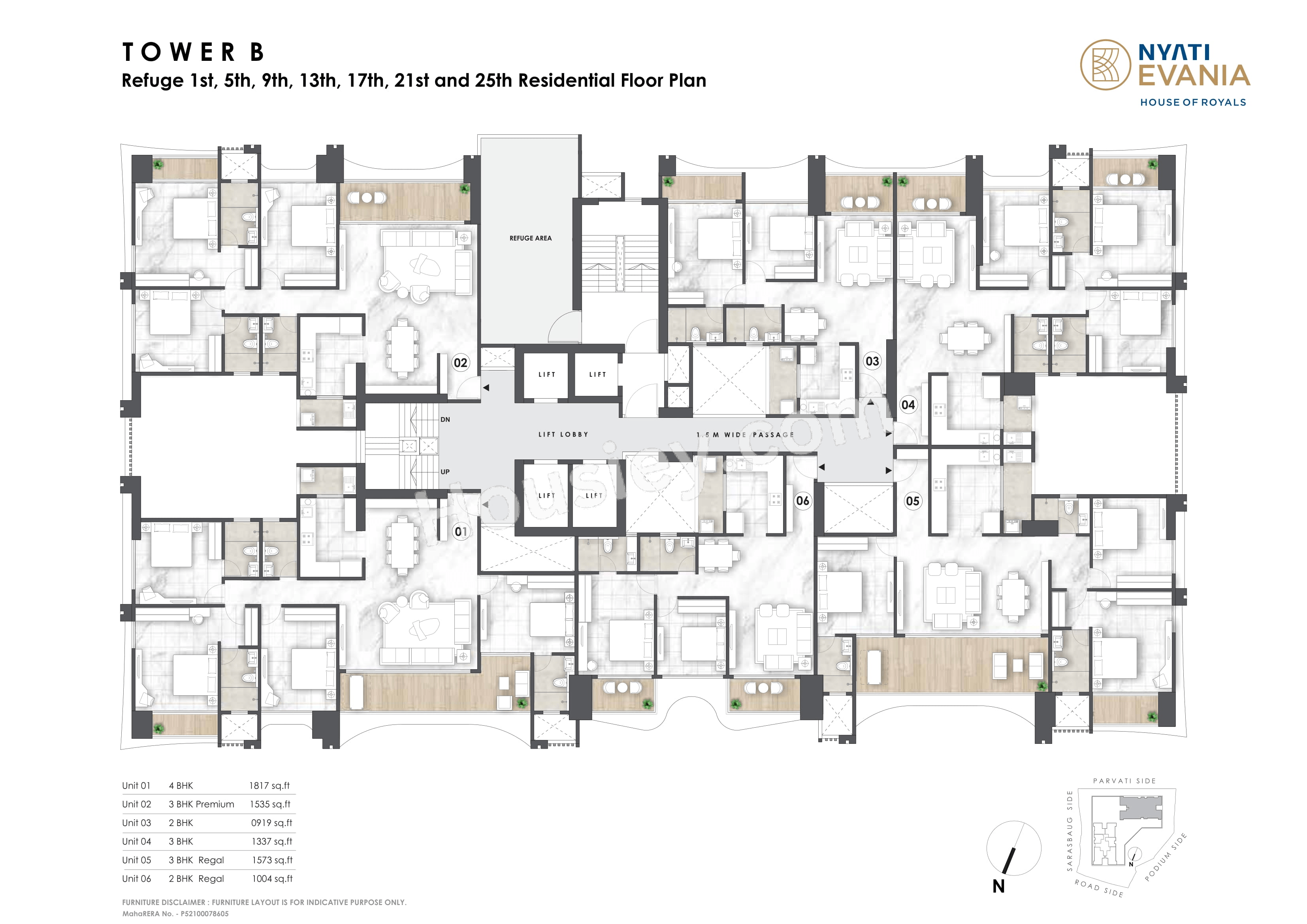 Nyati Evania Floor plan 3