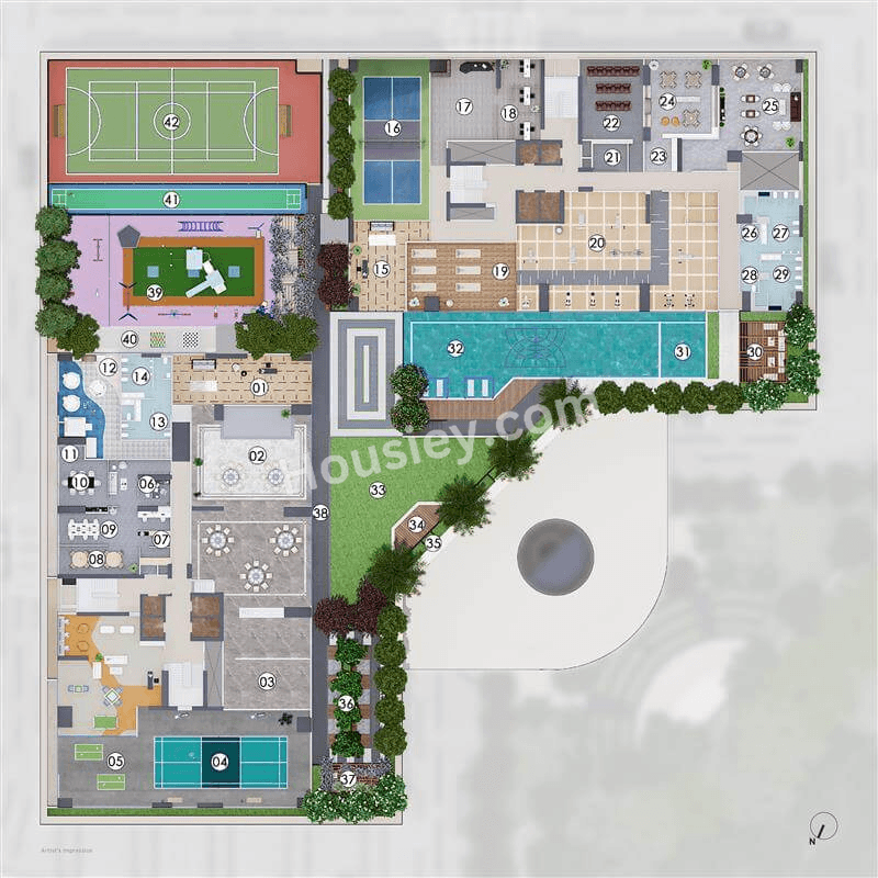 Nyati Evania Floor plan 5