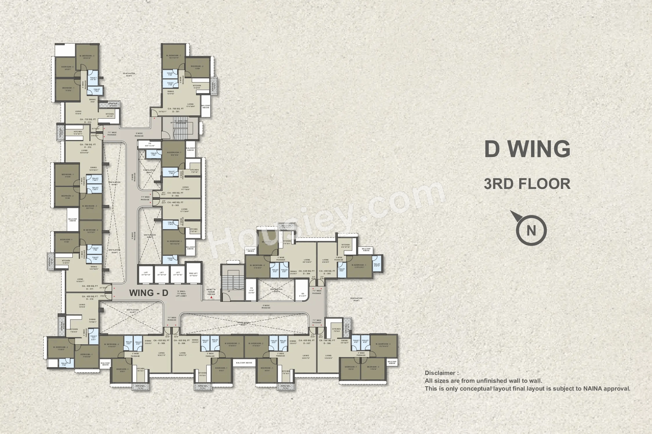 Olive Sector Green Floor plan 2