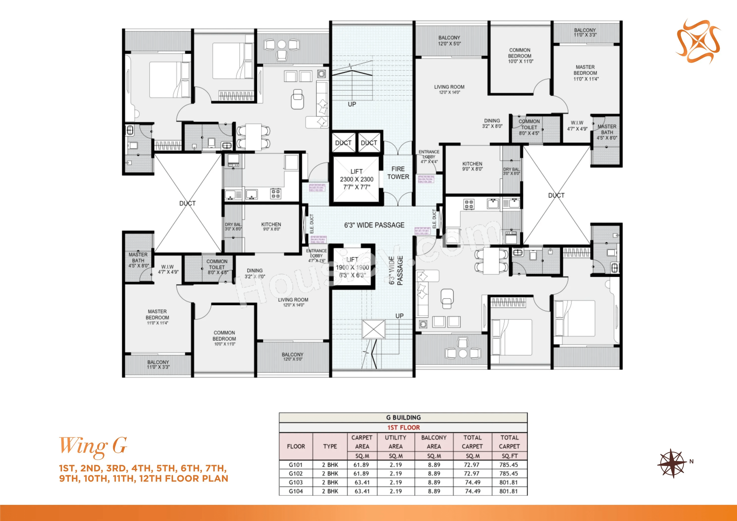 Om Mangalam Samruddhi Floor plan 9