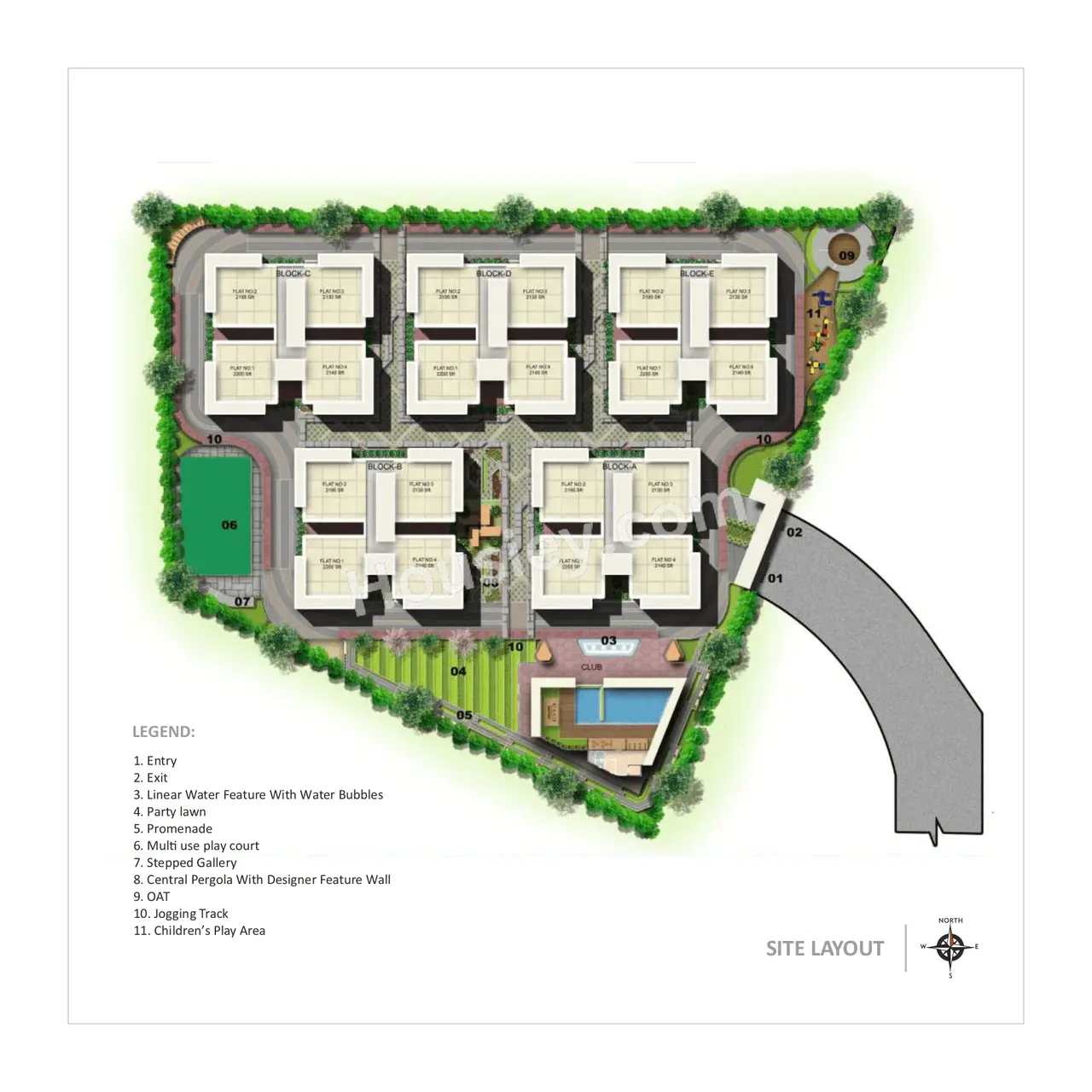 Om Sree Brilliance Master Plan