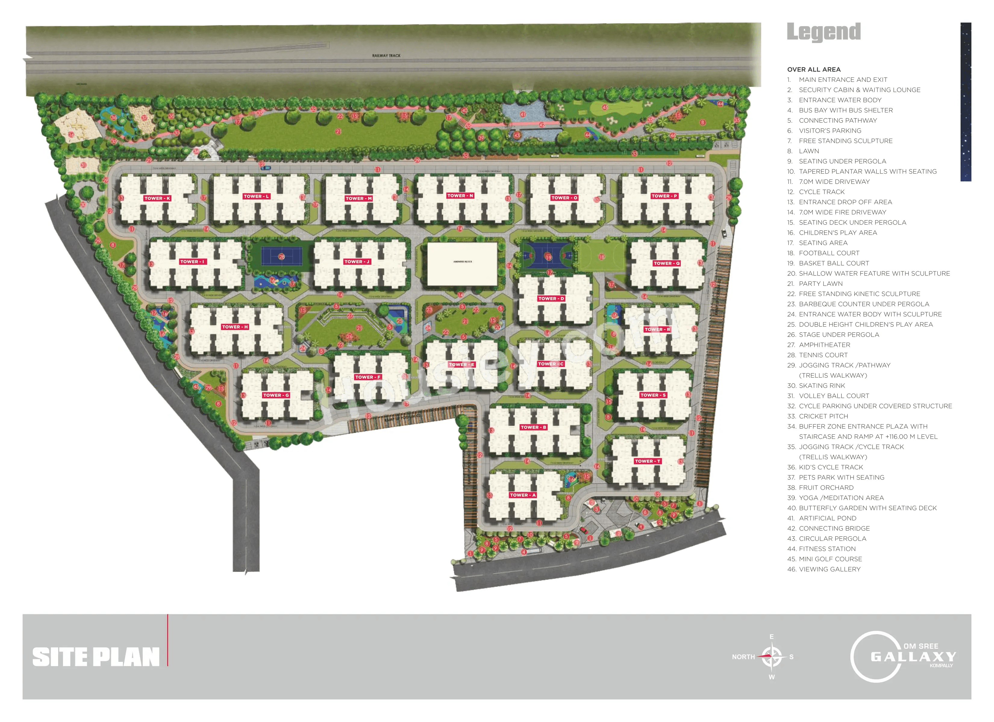 Om Sree Gallaxy Master Plan